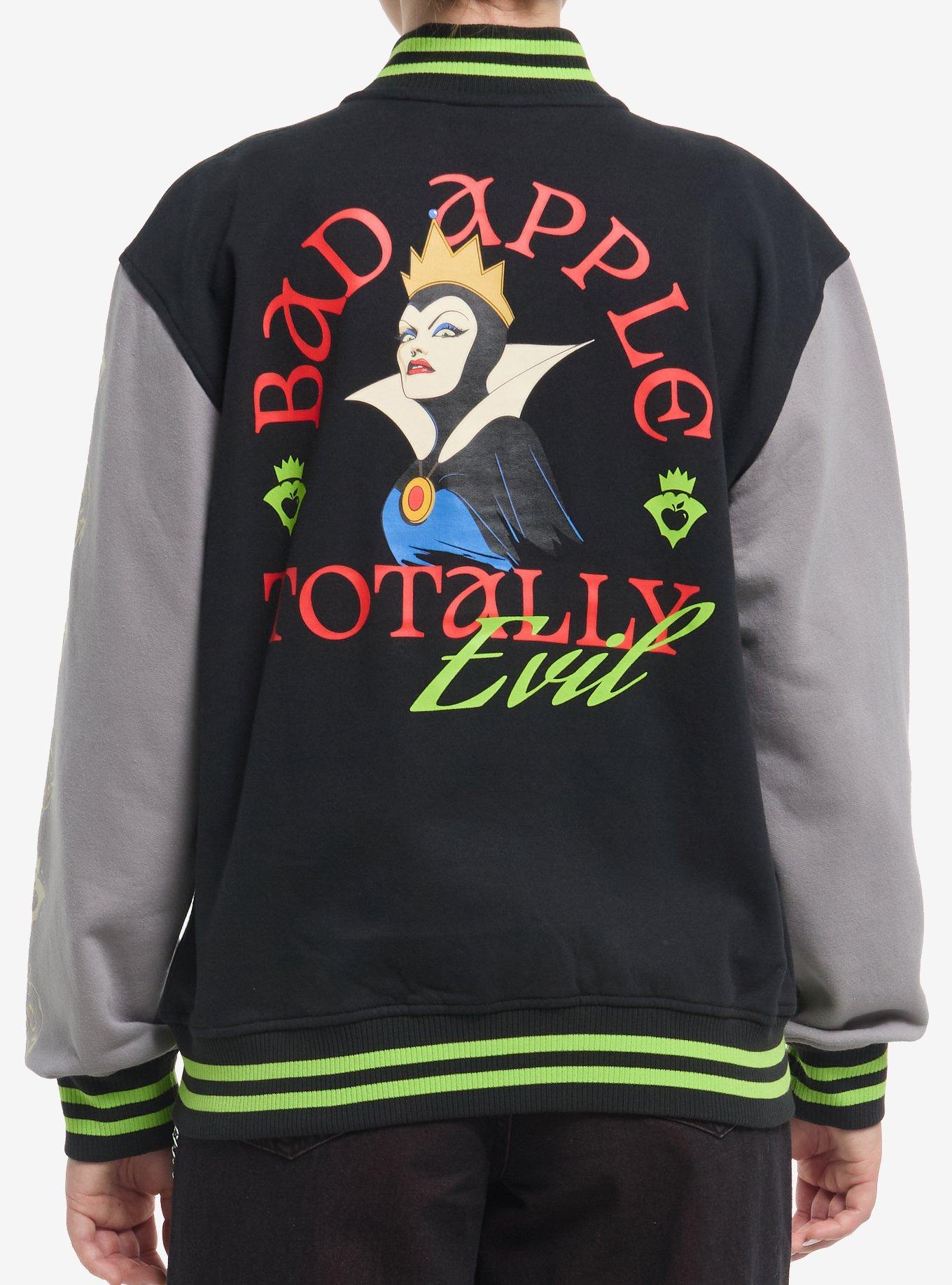 Disney Snow White And The Seven Dwarfs Evil Queen Poison Apple Varsity Jacket, , hi-res