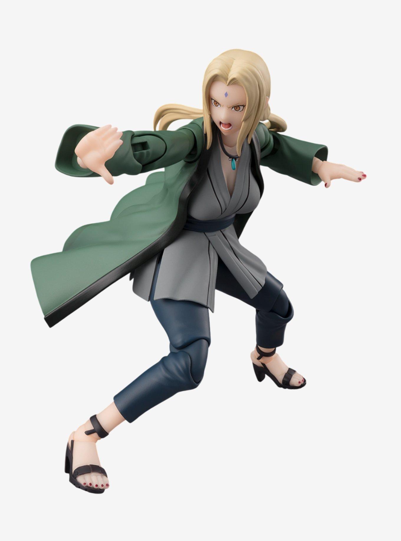Bandai Spirits Naruto Shippuden S.H.Figuarts Tsunade (The Legendary Medical Ninja) Figure, , alternate