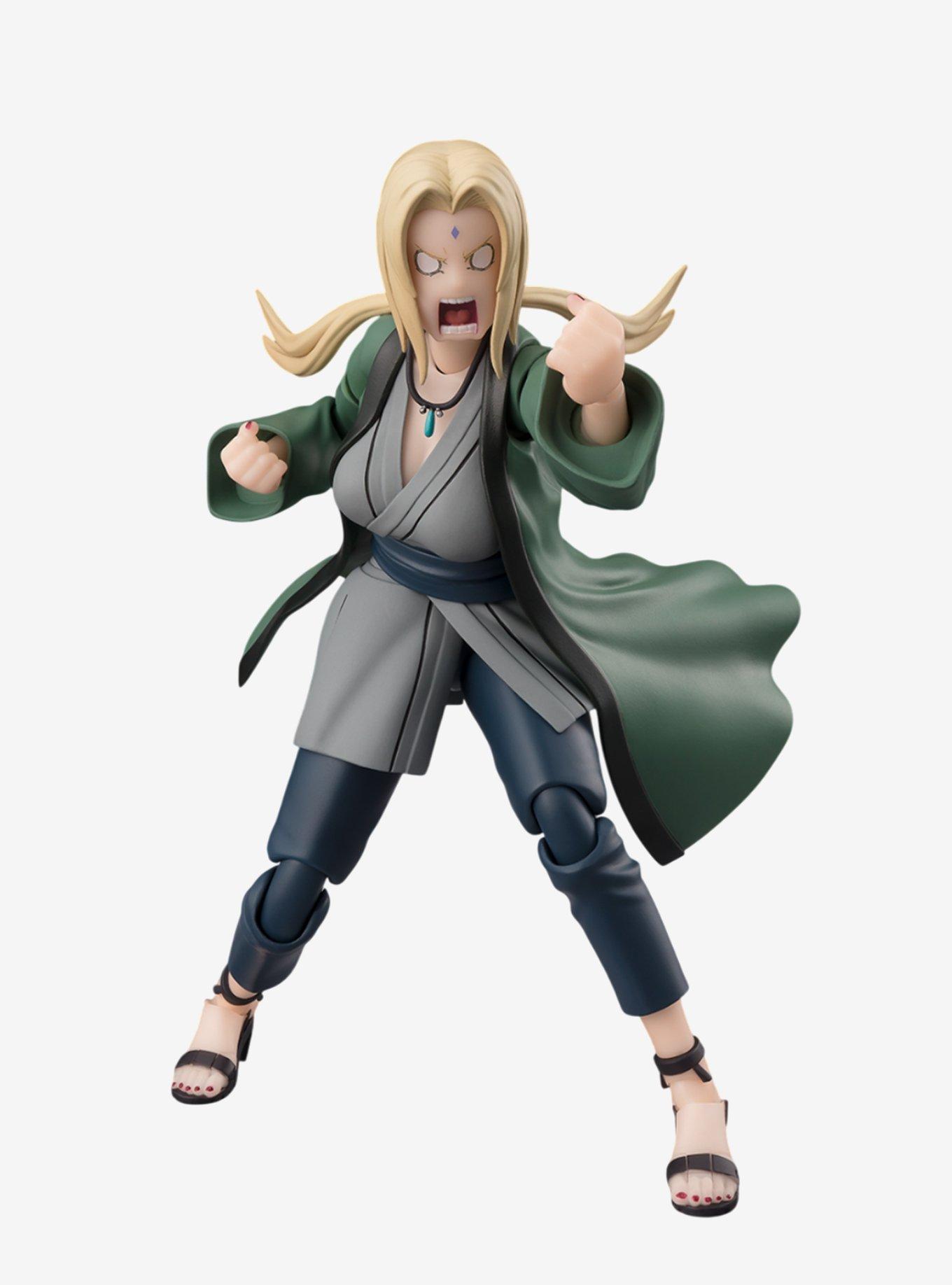 Bandai Spirits Naruto Shippuden S.H.Figuarts Tsunade (The Legendary Medical Ninja) Figure, , alternate
