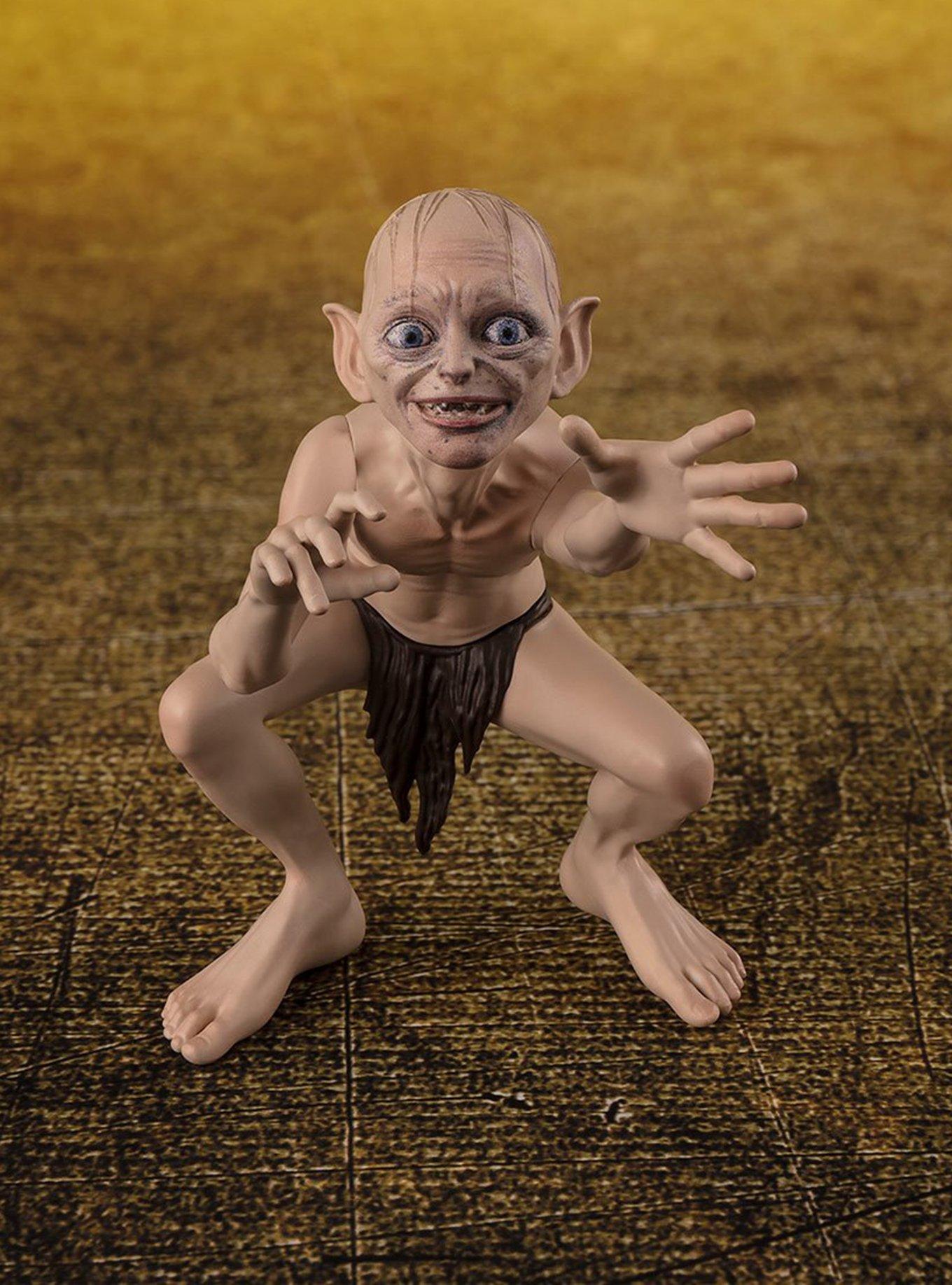 Bandai Namco The Lord of The Rings: The Fellowship of The Ring S.H.Figuarts Frodo Baggins & Gollum Figure Set, , alternate