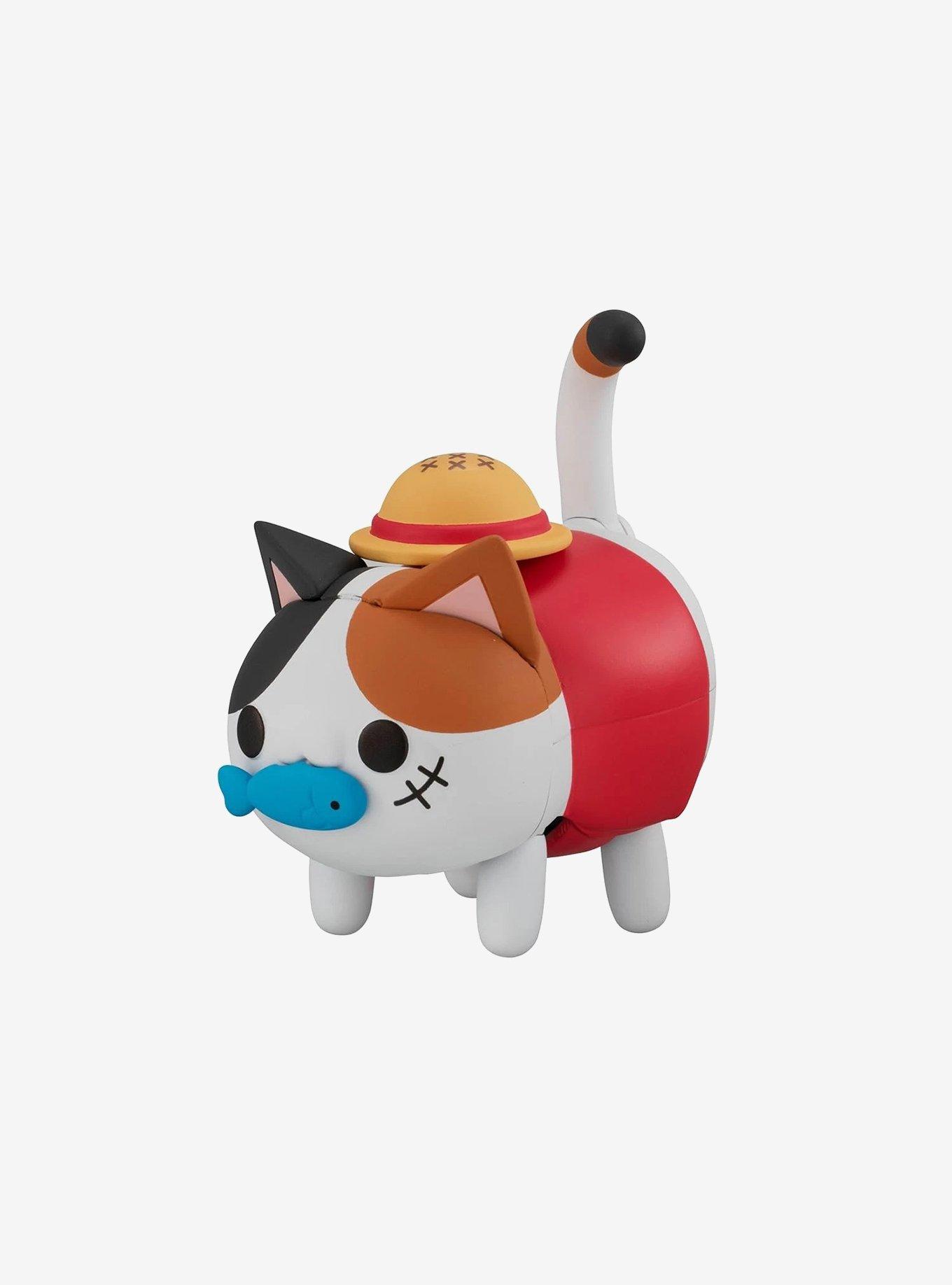 Megahouse Pne Piece Mega Cat Project Nyan Piece Nyaan! Tokotoko Monkey D. Luffy Figure, , hi-res