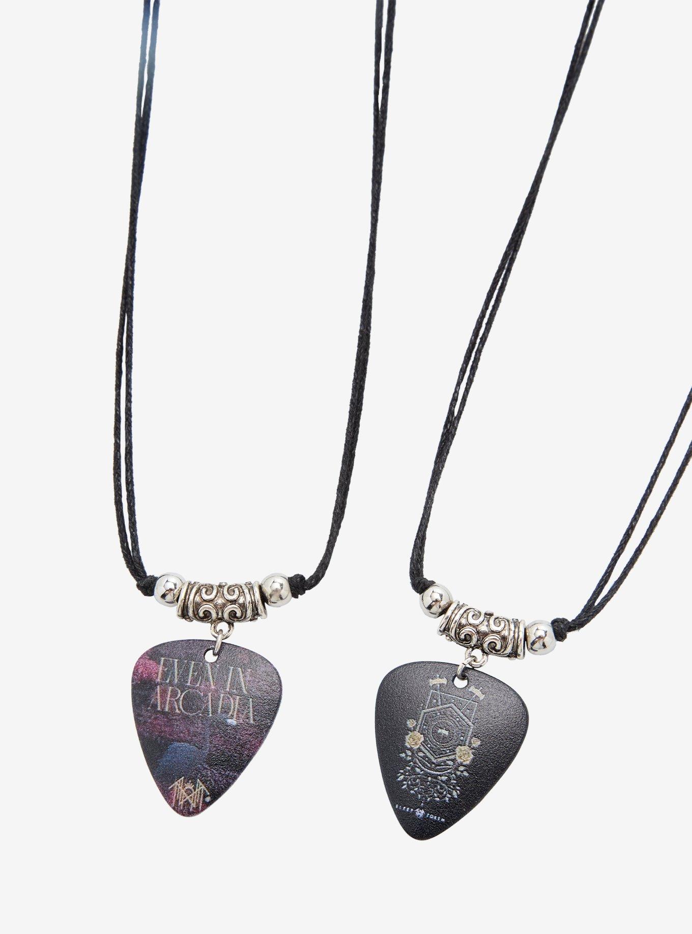 Sleep Token Even In Arcadia Guitar Pick Best Friend Necklace Set, , alternate