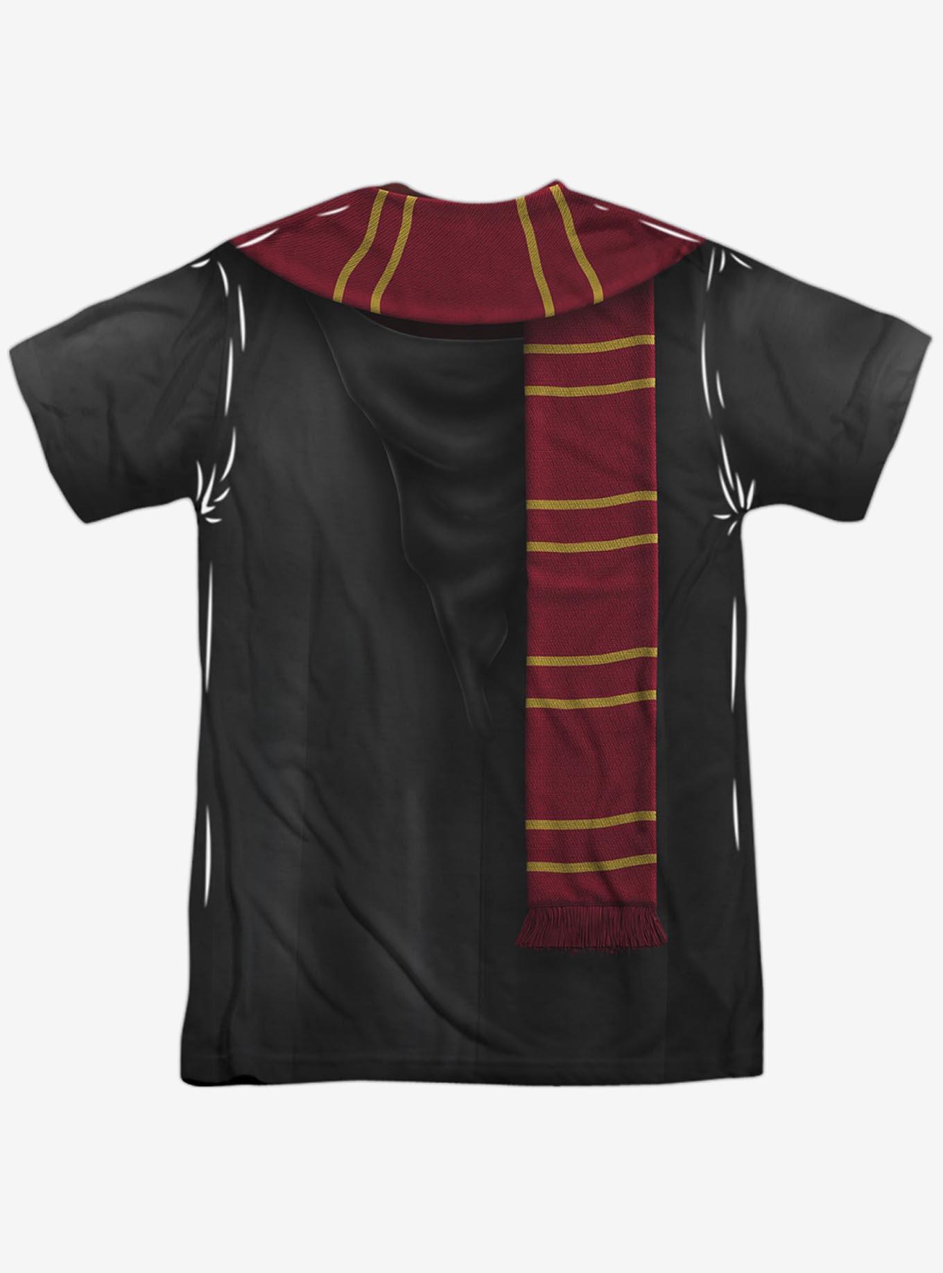 Harry Potter Gryffindor Thin Scarf Costume Sublimated T-Shirt, MULTI, alternate