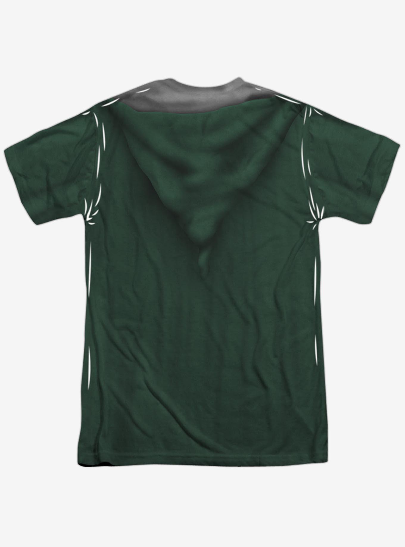 Harry Potter Slytherin Quidditch Costume Sublimated T-Shirt, MULTI, alternate