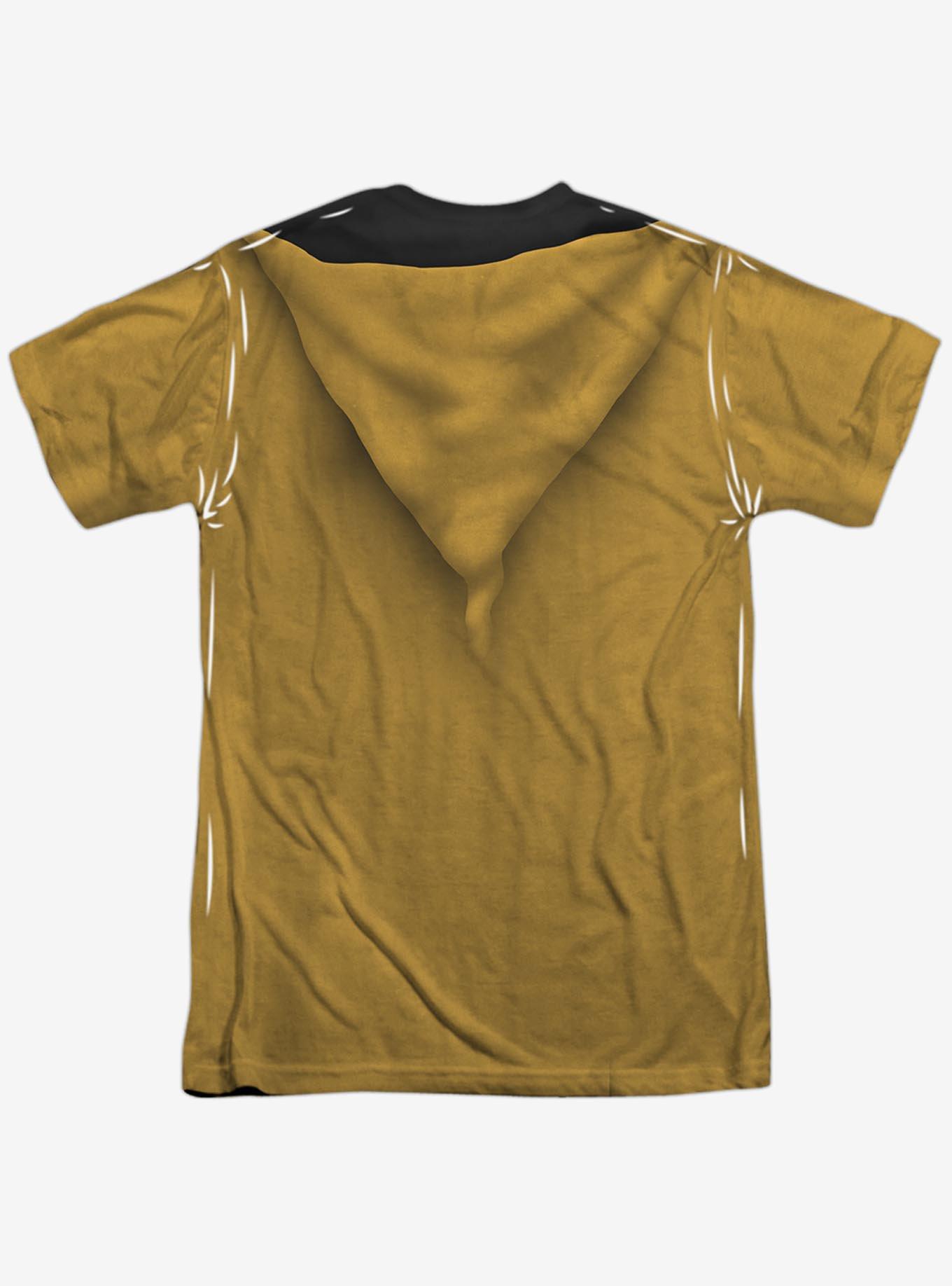 Harry Potter Hufflepuff Quidditch Costume Sublimated T-Shirt, MULTI, alternate