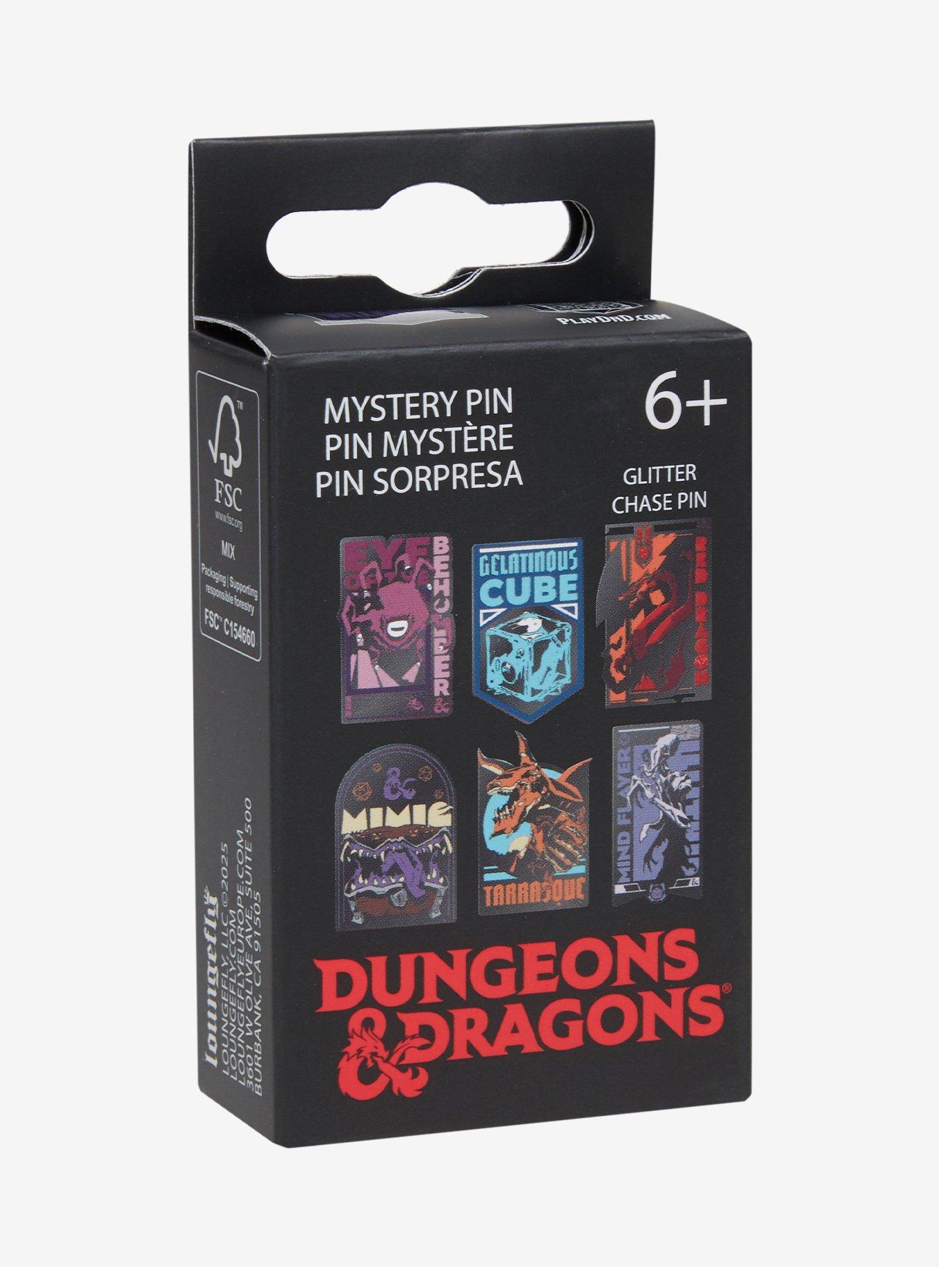 Loungefly Dungeons & Dragons Monsters Blind Box Enamel Pin, , hi-res