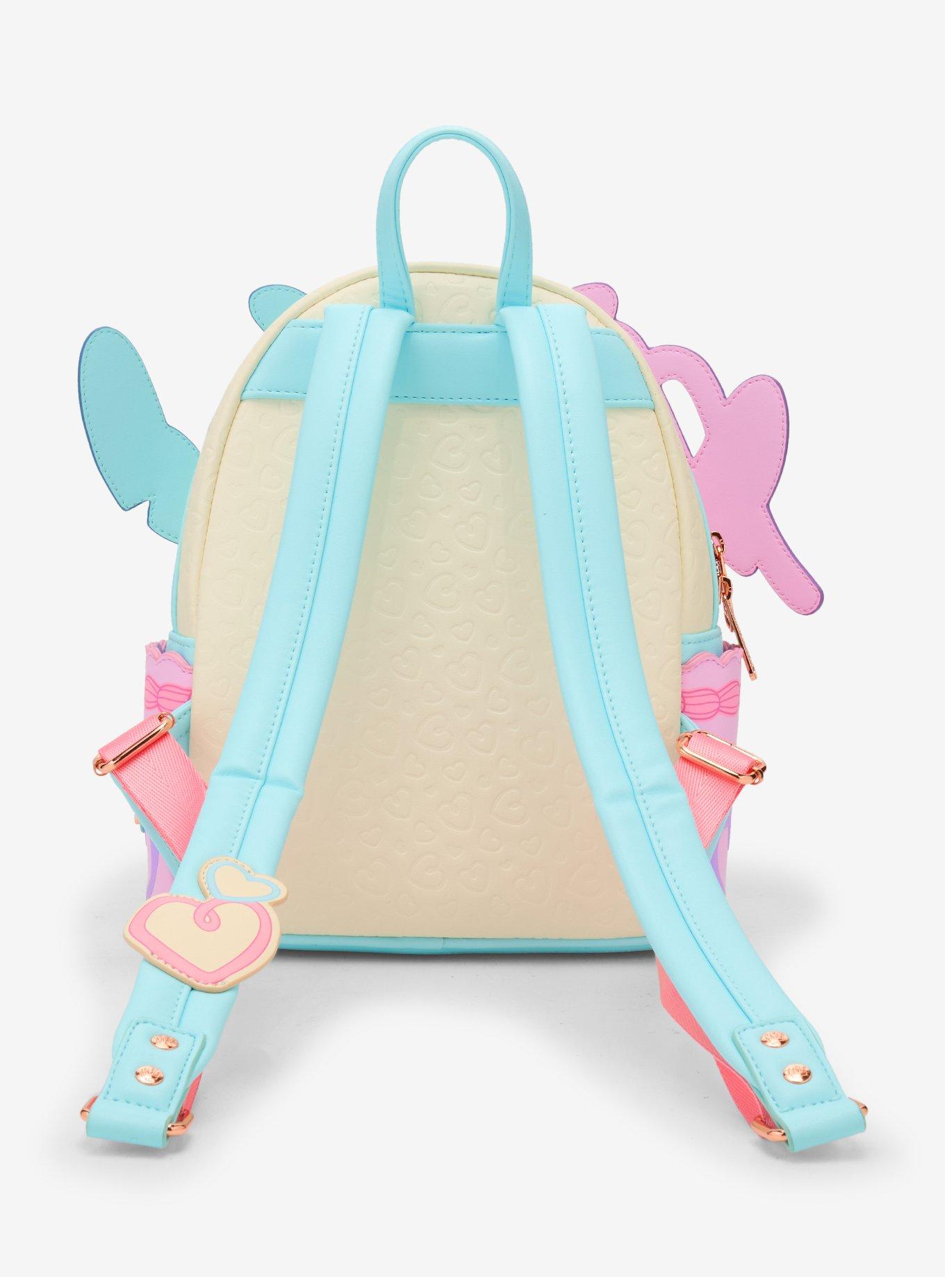 Loungefly Disney Stitch & Angel Be Mine Figural Mini Backpack, , alternate