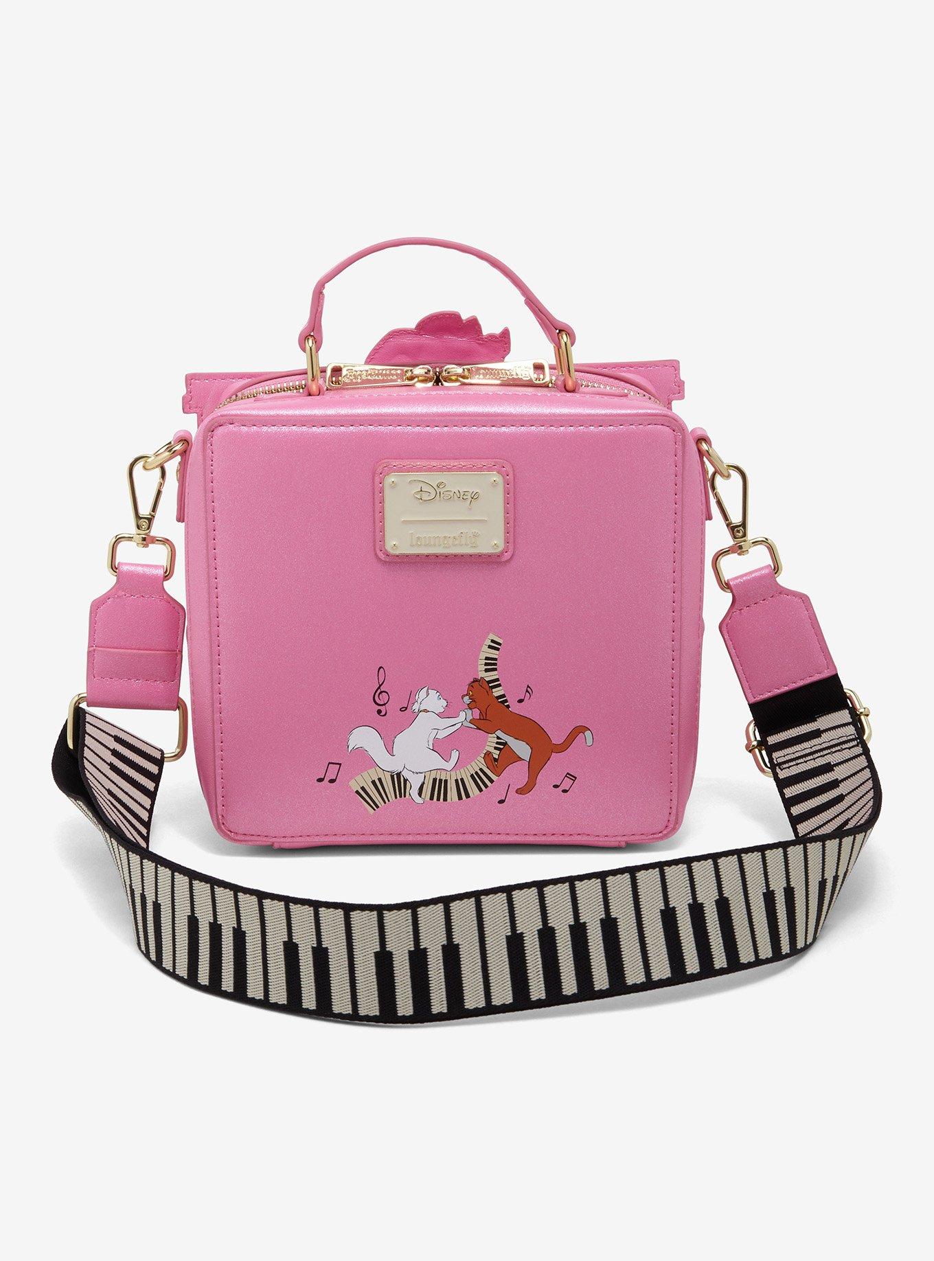 Loungefly Disney The Aristocats Piano Figural Crossbody Bag, , alternate