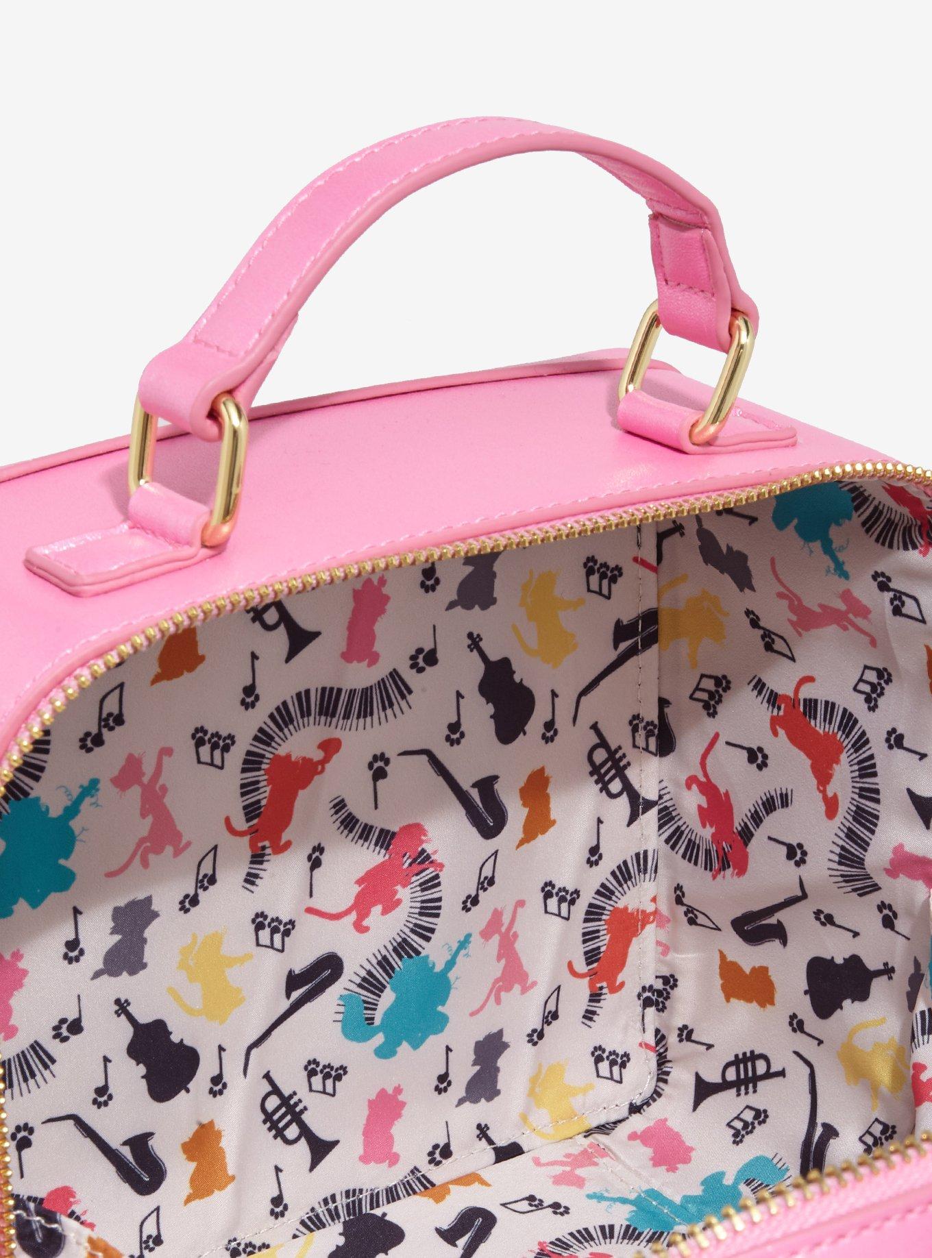 Loungefly Disney The Aristocats Piano Figural Crossbody Bag, , alternate