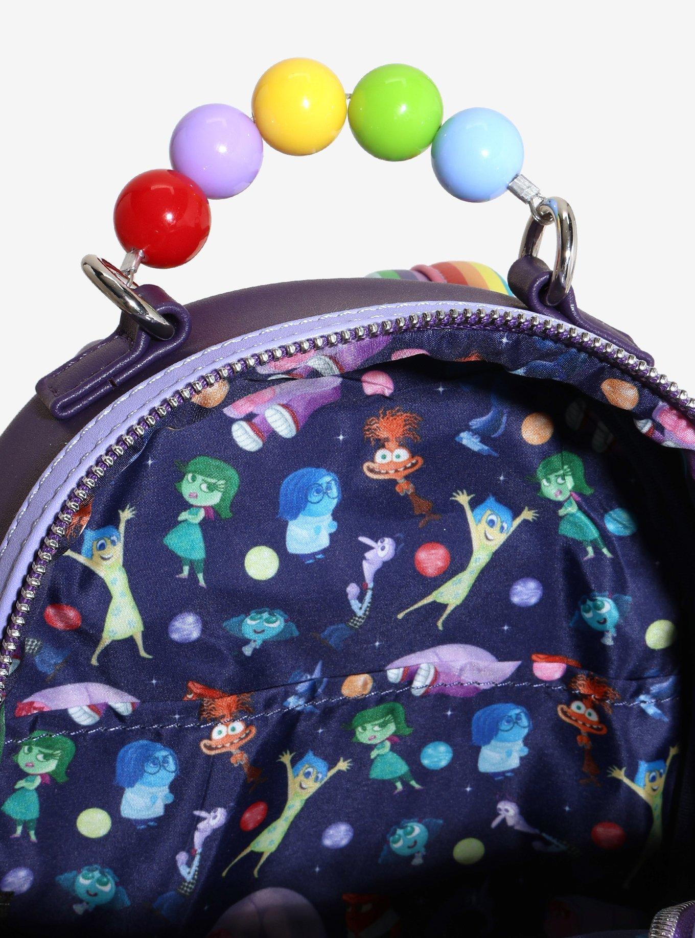 Loungefly Disney Pixar Inside Out 2 Emotions Light-Up Mini Backpack, , alternate