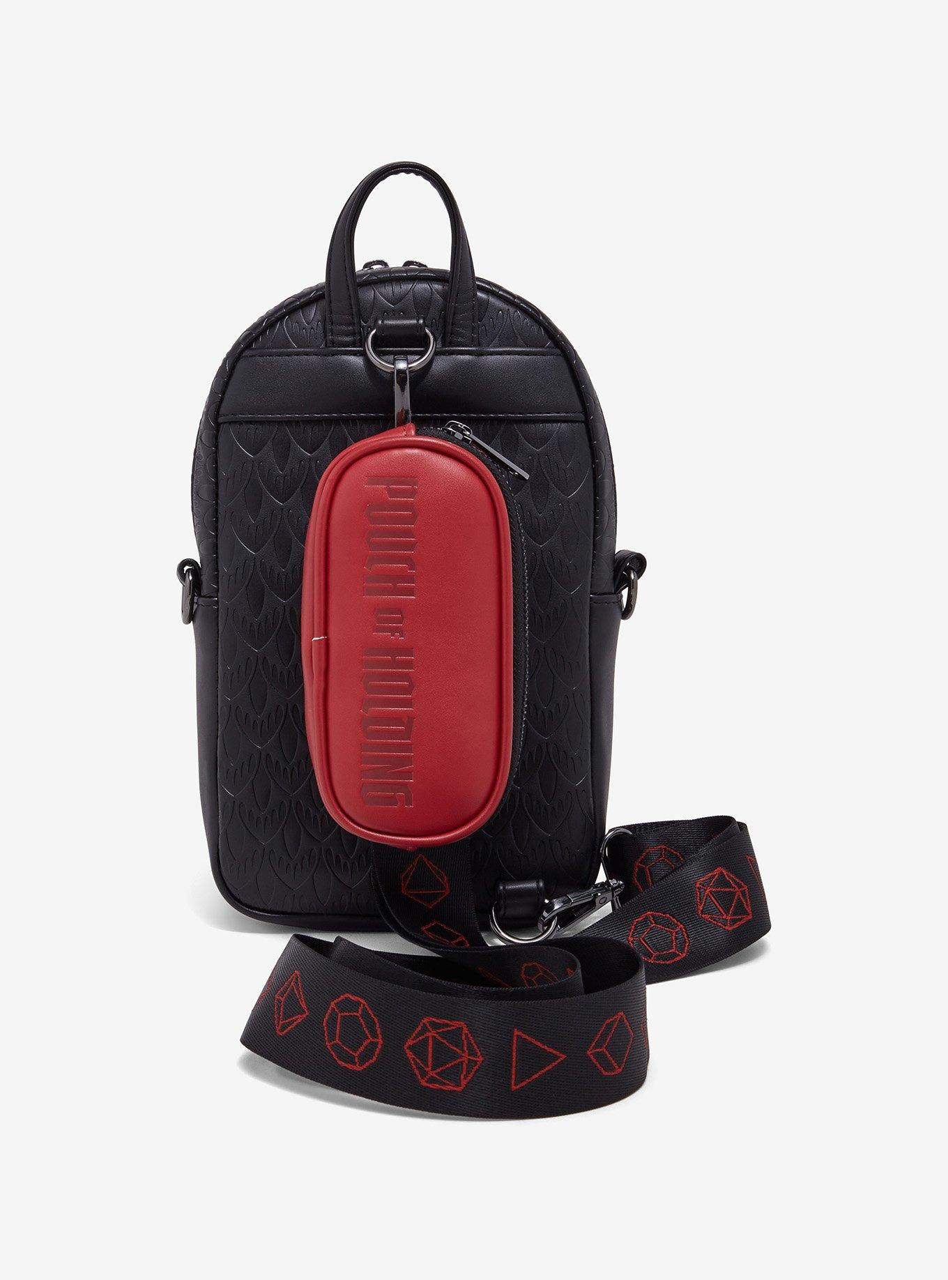 Loungefly Dungeons & Dragons Quilted Sling Bag, , alternate