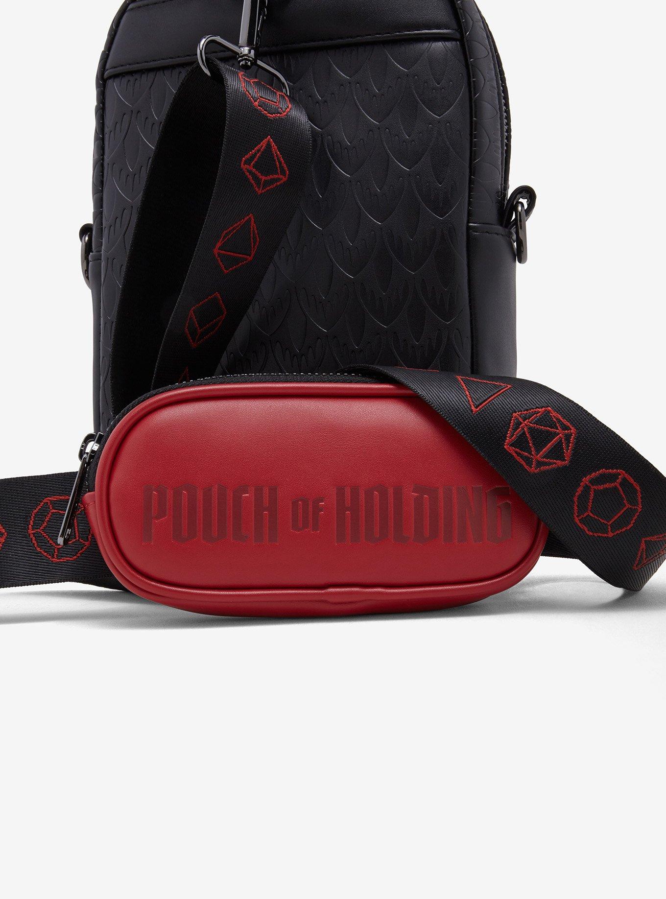 Loungefly Dungeons & Dragons Quilted Sling Bag, , alternate
