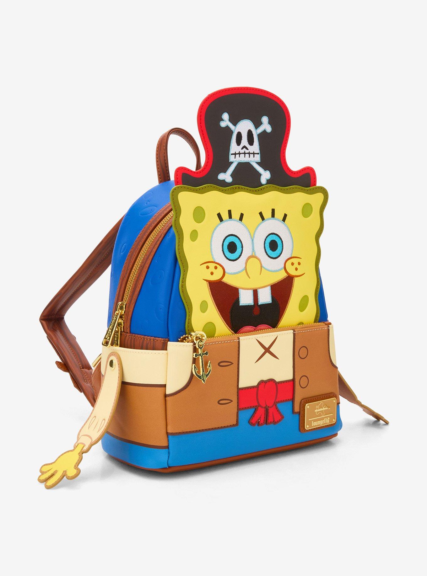 Loungefly SpongeBob SquarePants Pirate Figural Mini Backpack, , hi-res