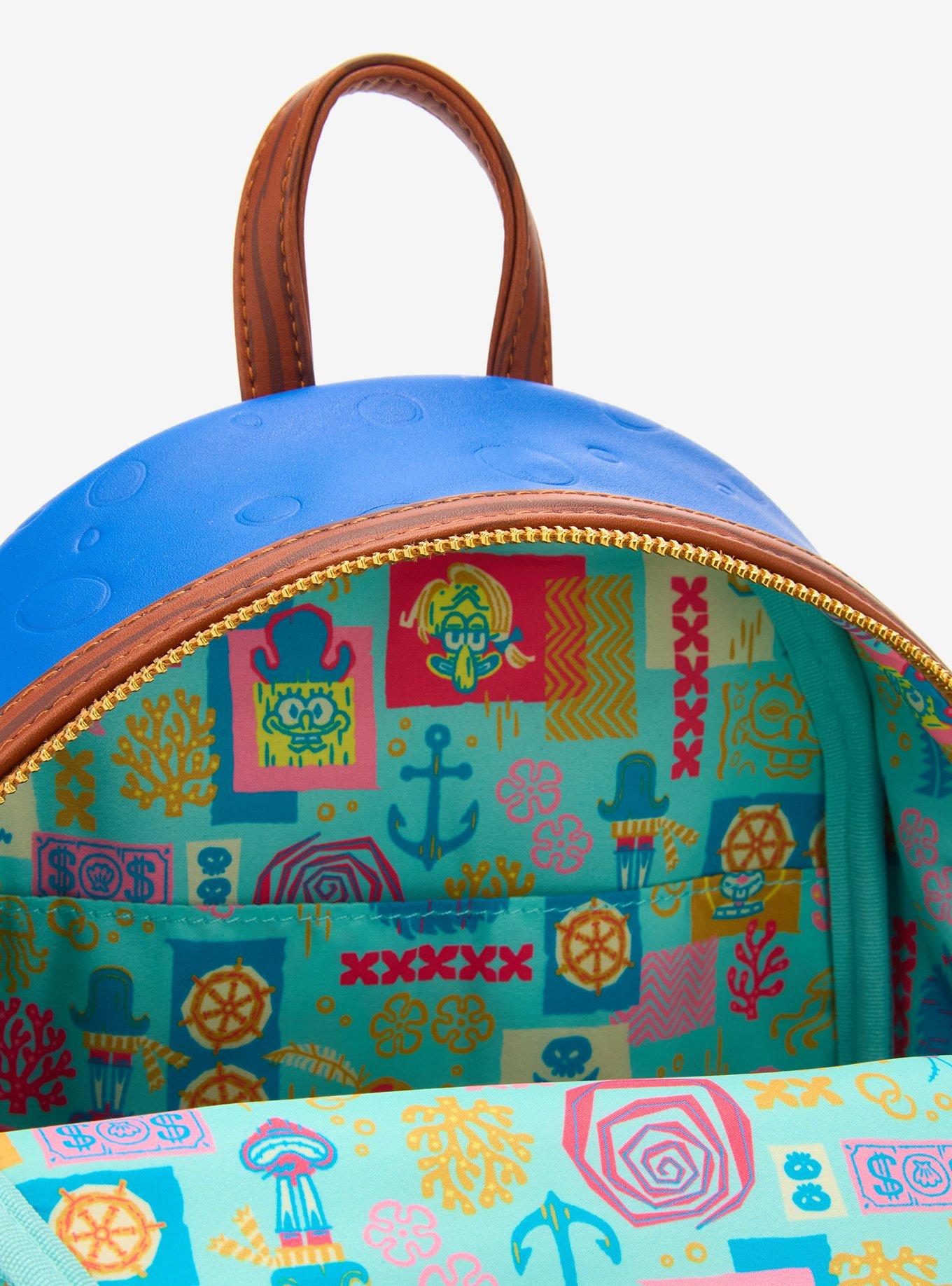 Loungefly SpongeBob SquarePants Pirate Figural Mini Backpack, , alternate