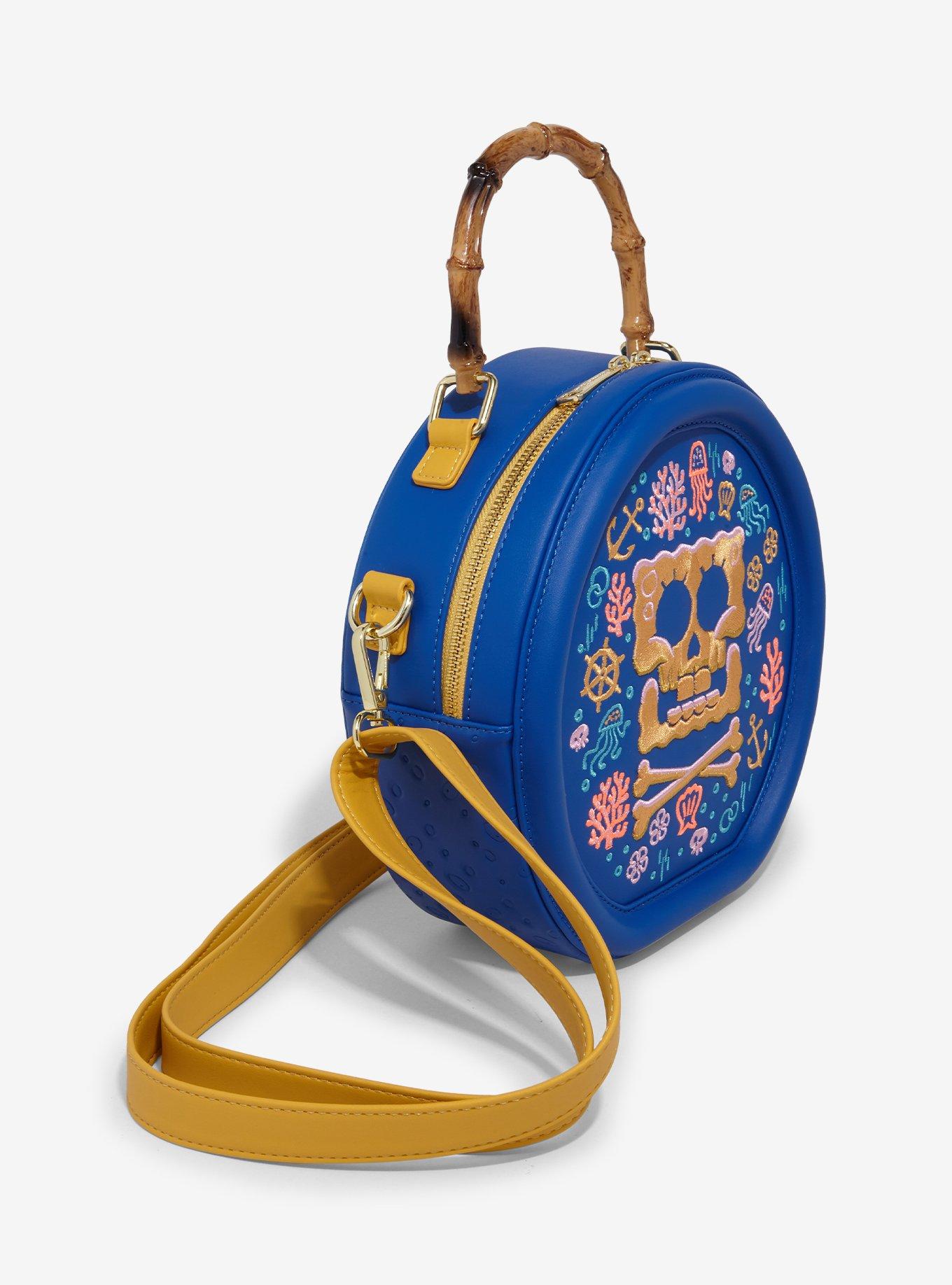 Loungefly SpongeBob SquarePants Skull & Crossbones Crossbody Bag, , hi-res