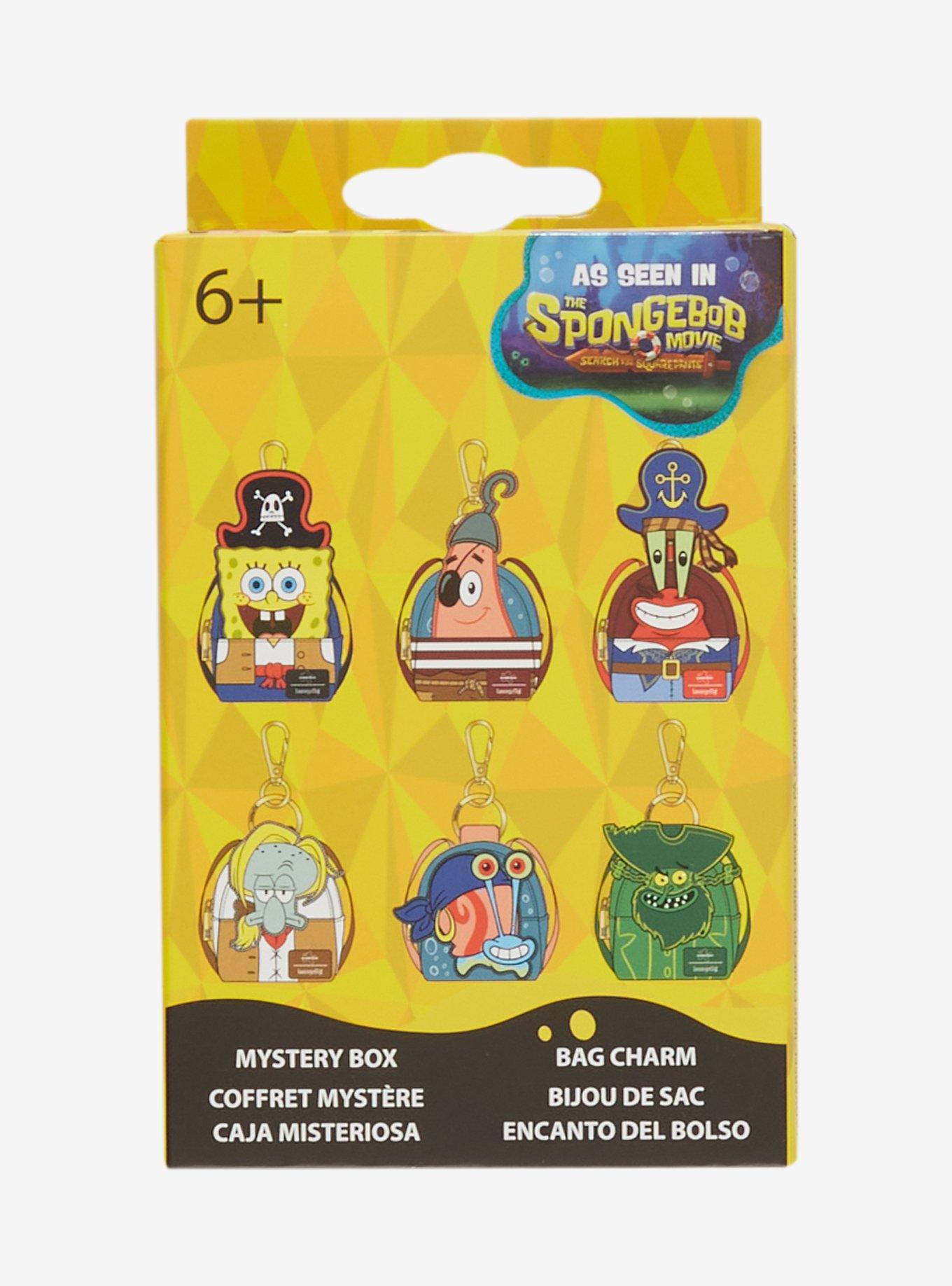 Loungefly SpongeBob SquarePants Character Blind Box Coin Purse Bag Charm, , hi-res