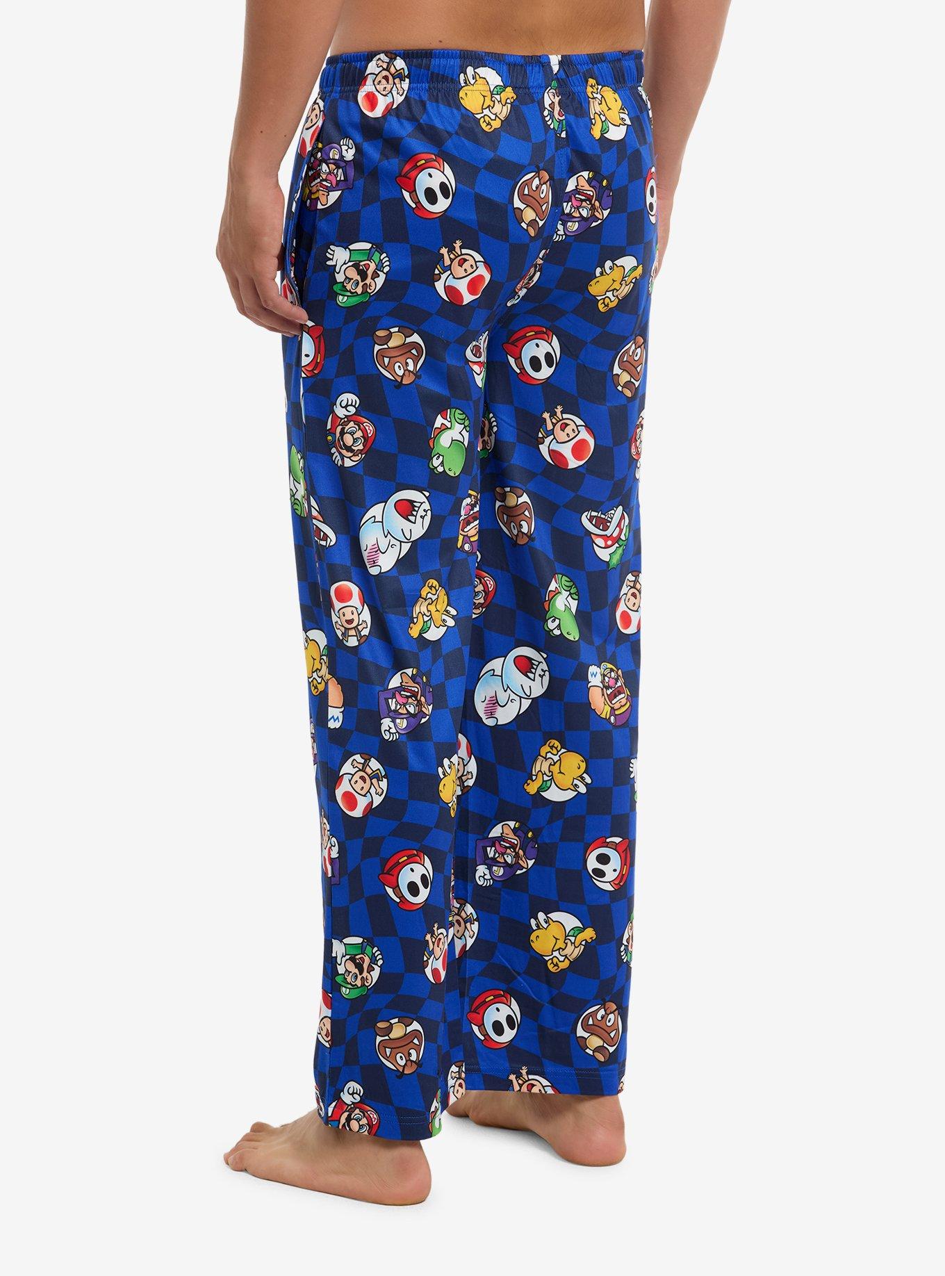 Super Mario Bros. Characters Pajama Pants, , hi-res