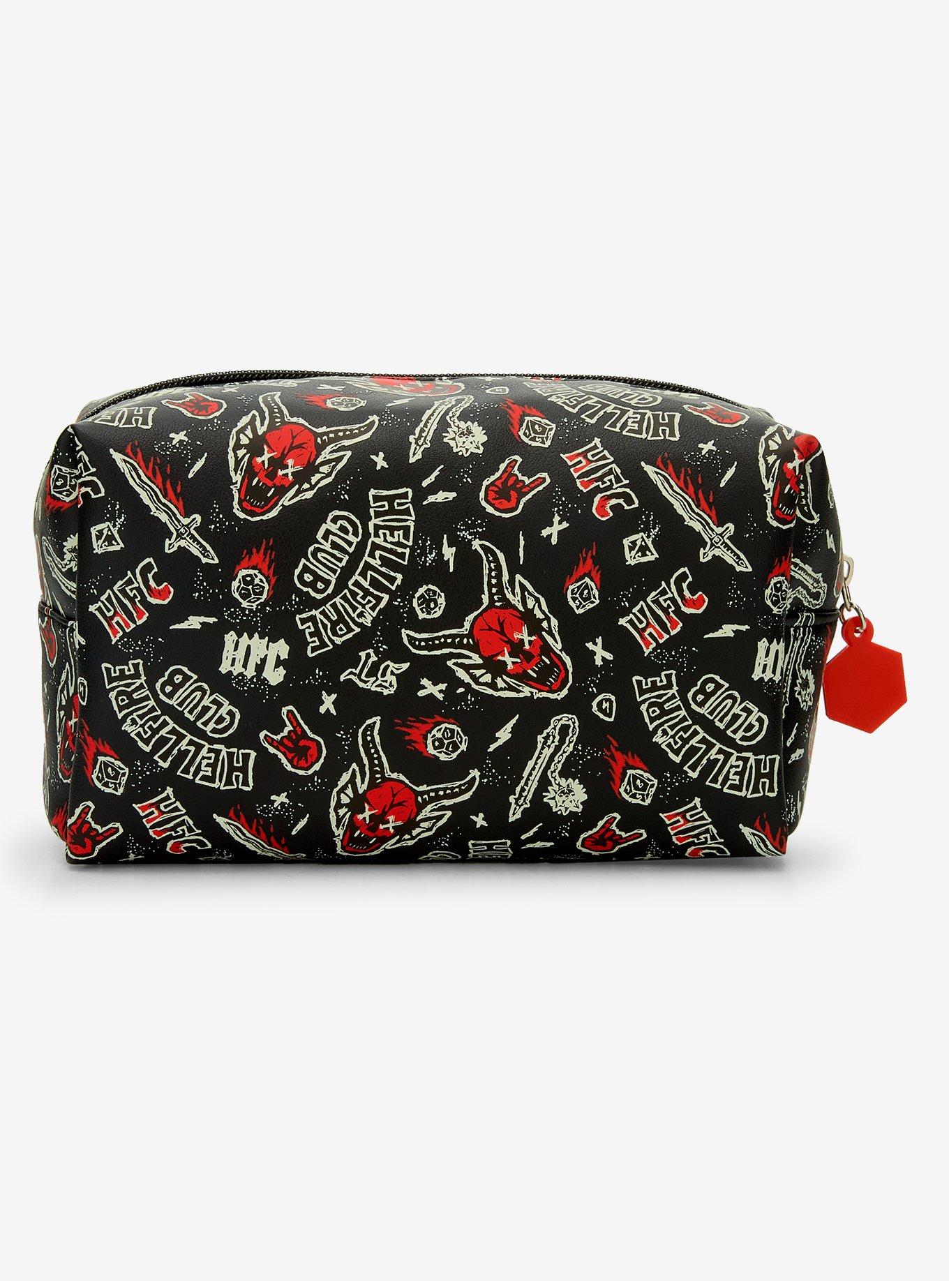 Stranger Things Hellfire Club Makeup Bag, , alternate