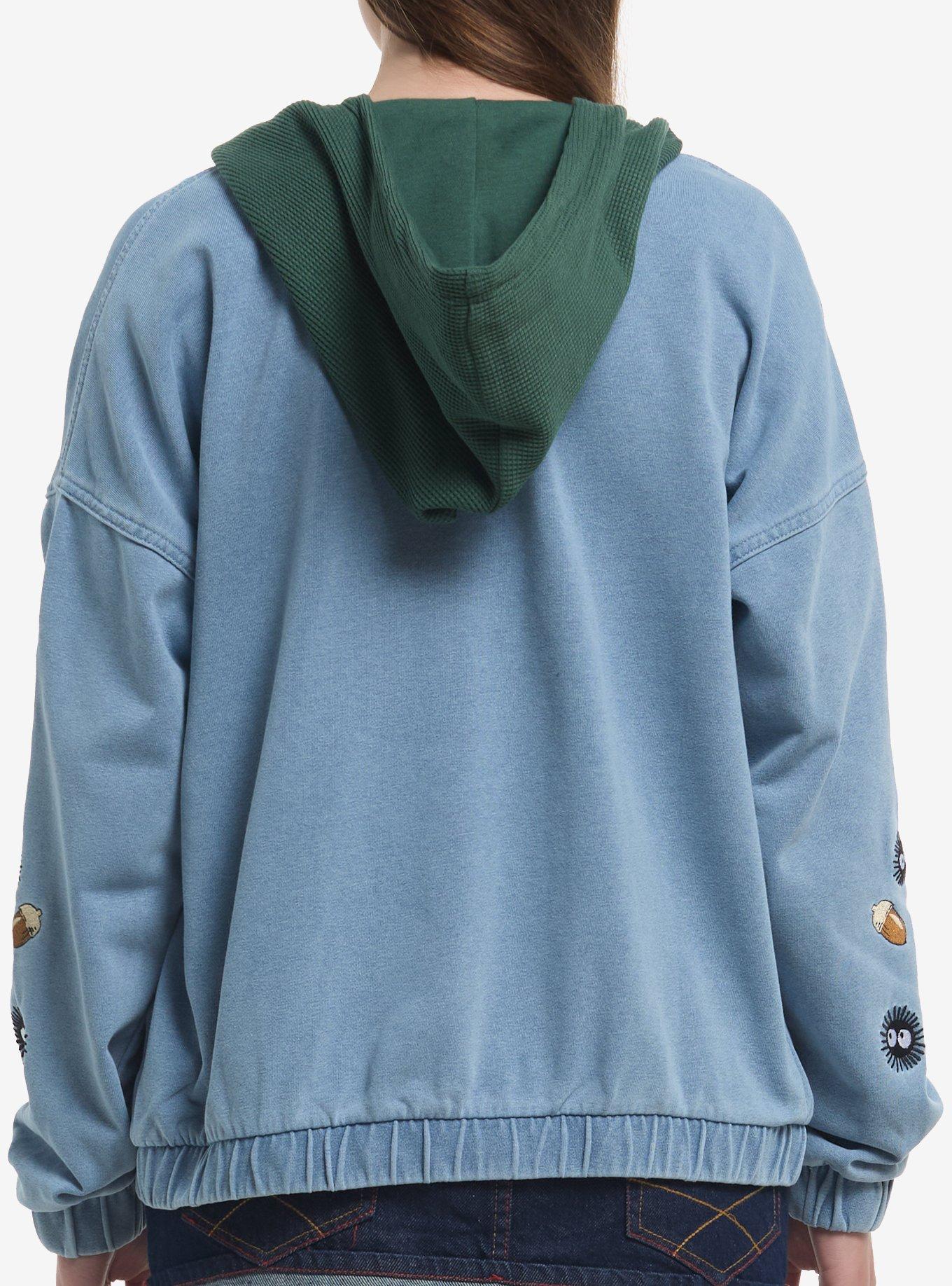 Her Universe Studio Ghibli® My Neighbor Totoro Hooded Denim Jacket, , hi-res
