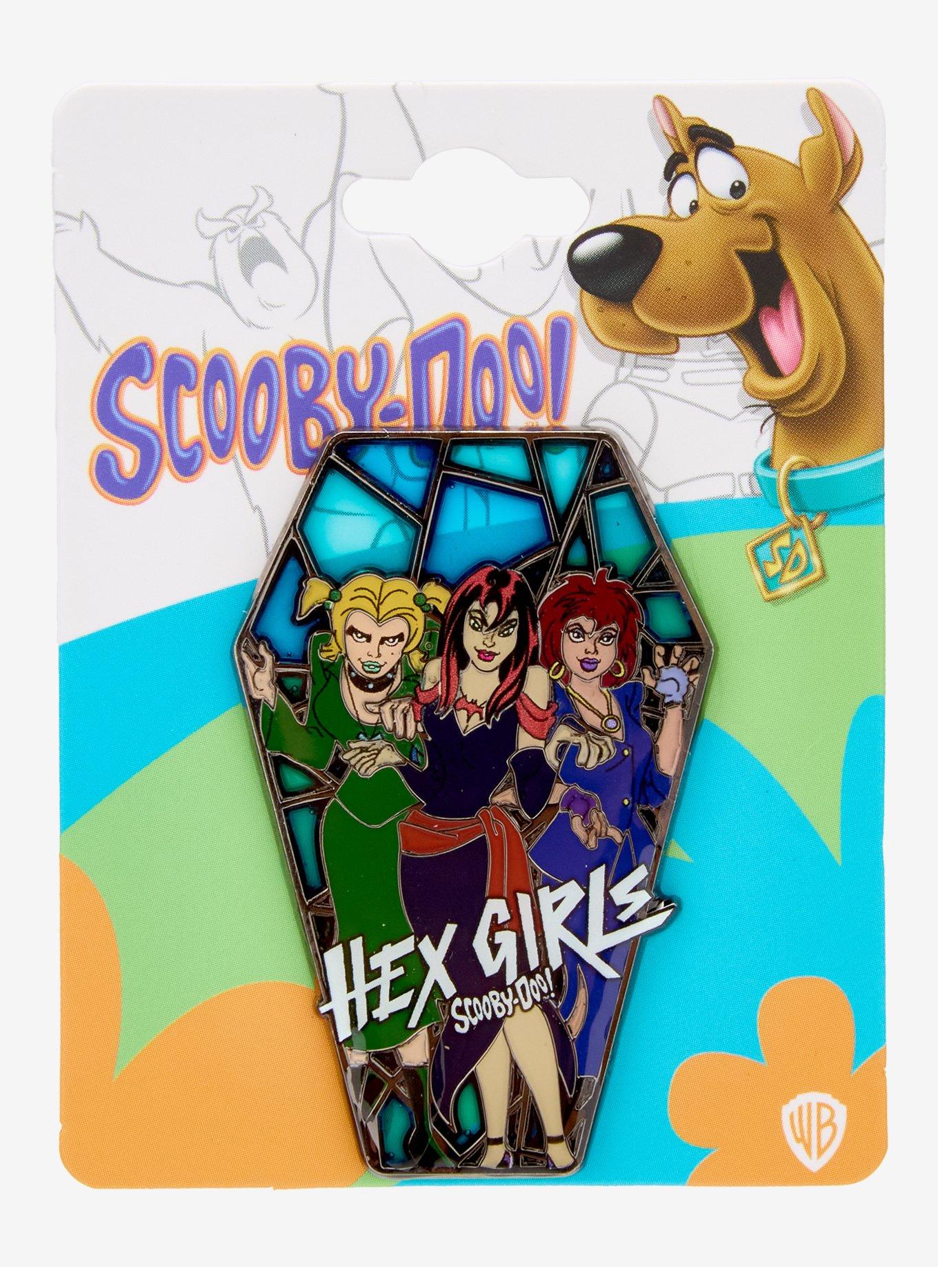 Scooby-Doo! Hex Girls Stained Glass Enamel Pin &mdash; BoxLunch Exclusive, , alternate
