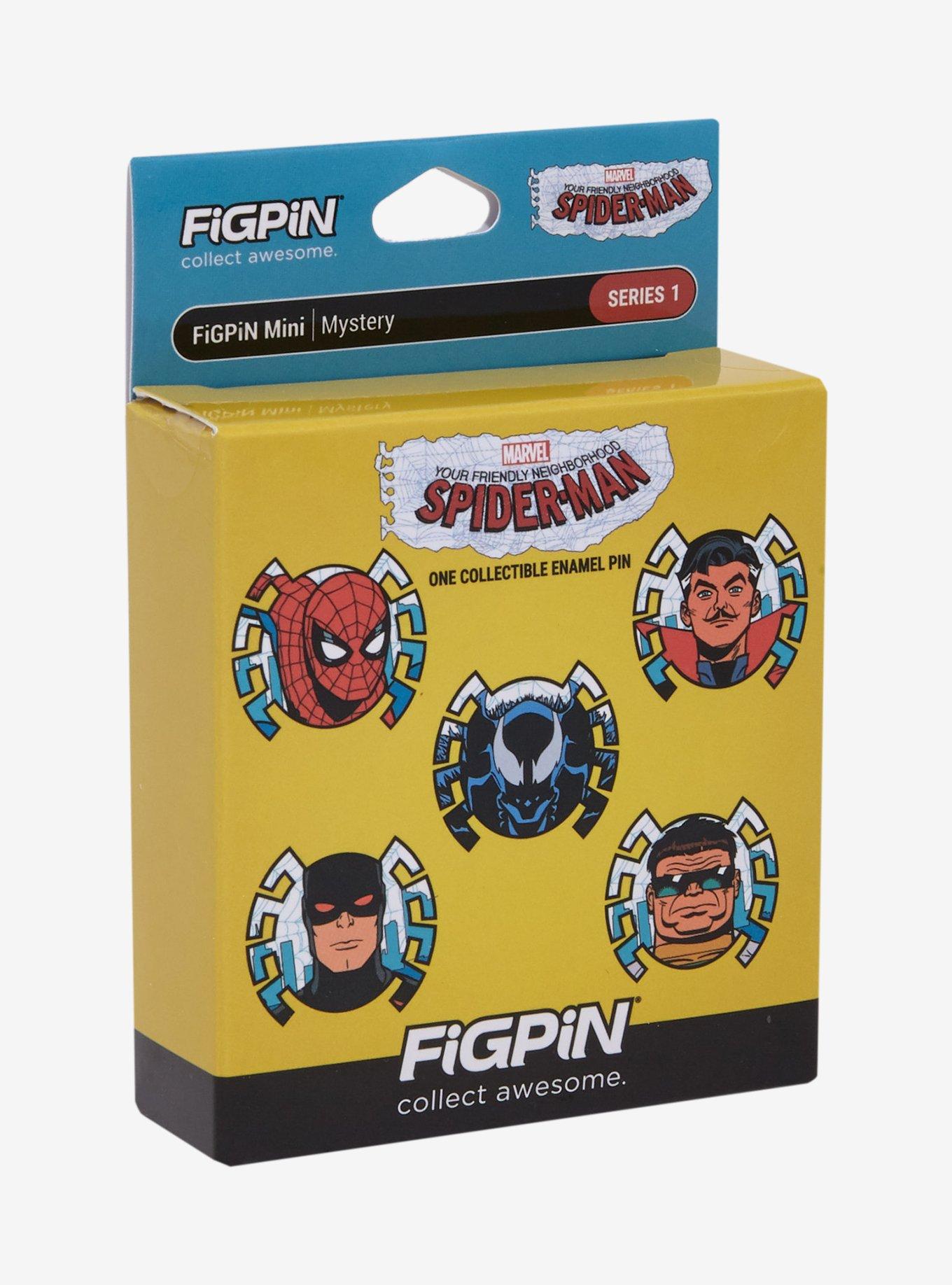 FiGPiN Marvel Your Friendly Neighborhood Spider-Man Series 1 Blind Box Enamel Pin, , hi-res