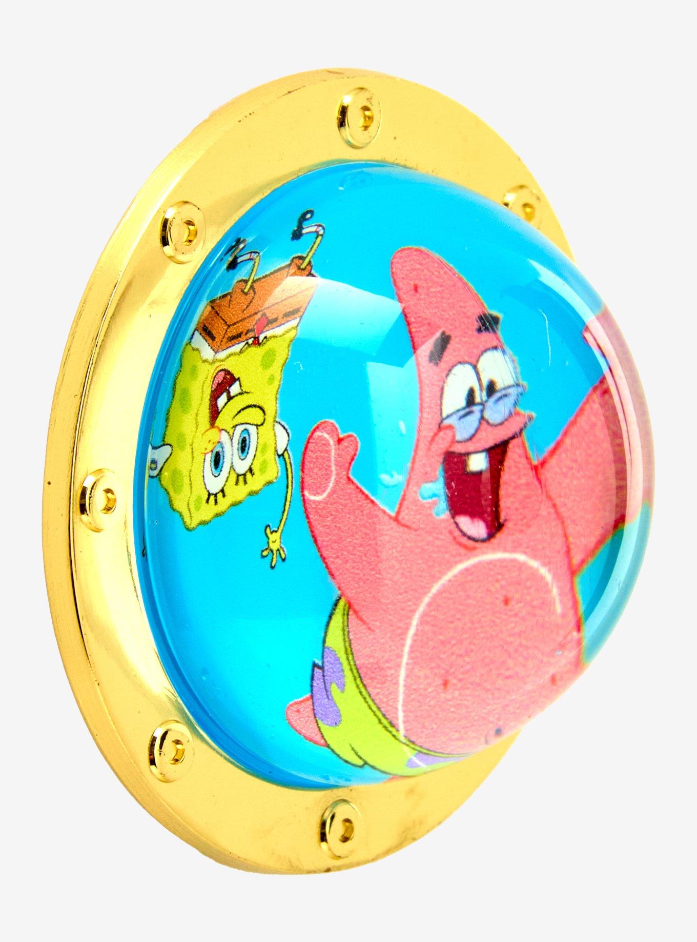SpongeBob SquarePants Patrick & SpongeBob Porthole Dome Enamel Pin, , hi-res