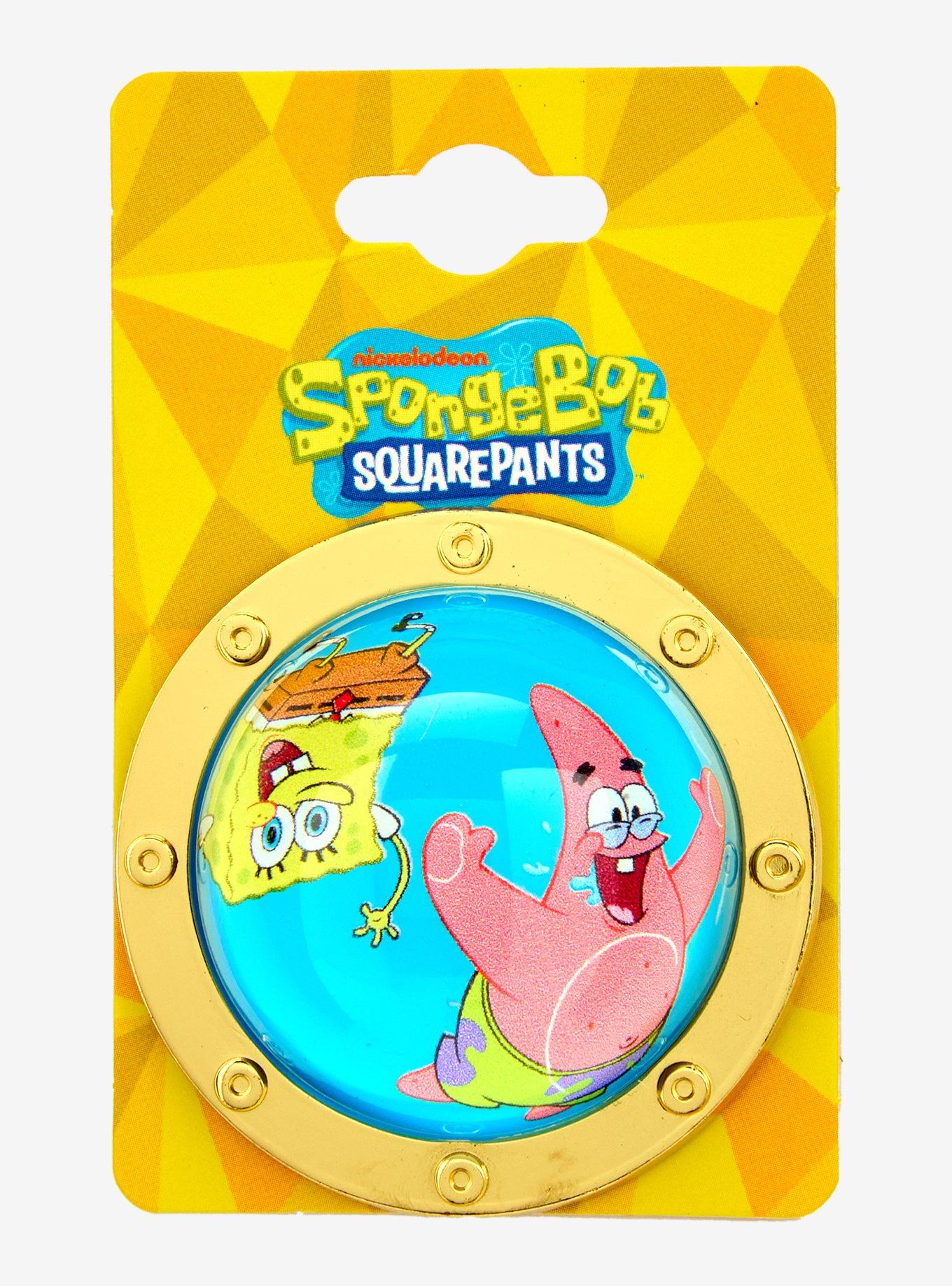SpongeBob SquarePants Patrick & SpongeBob Porthole Dome Enamel Pin, , alternate