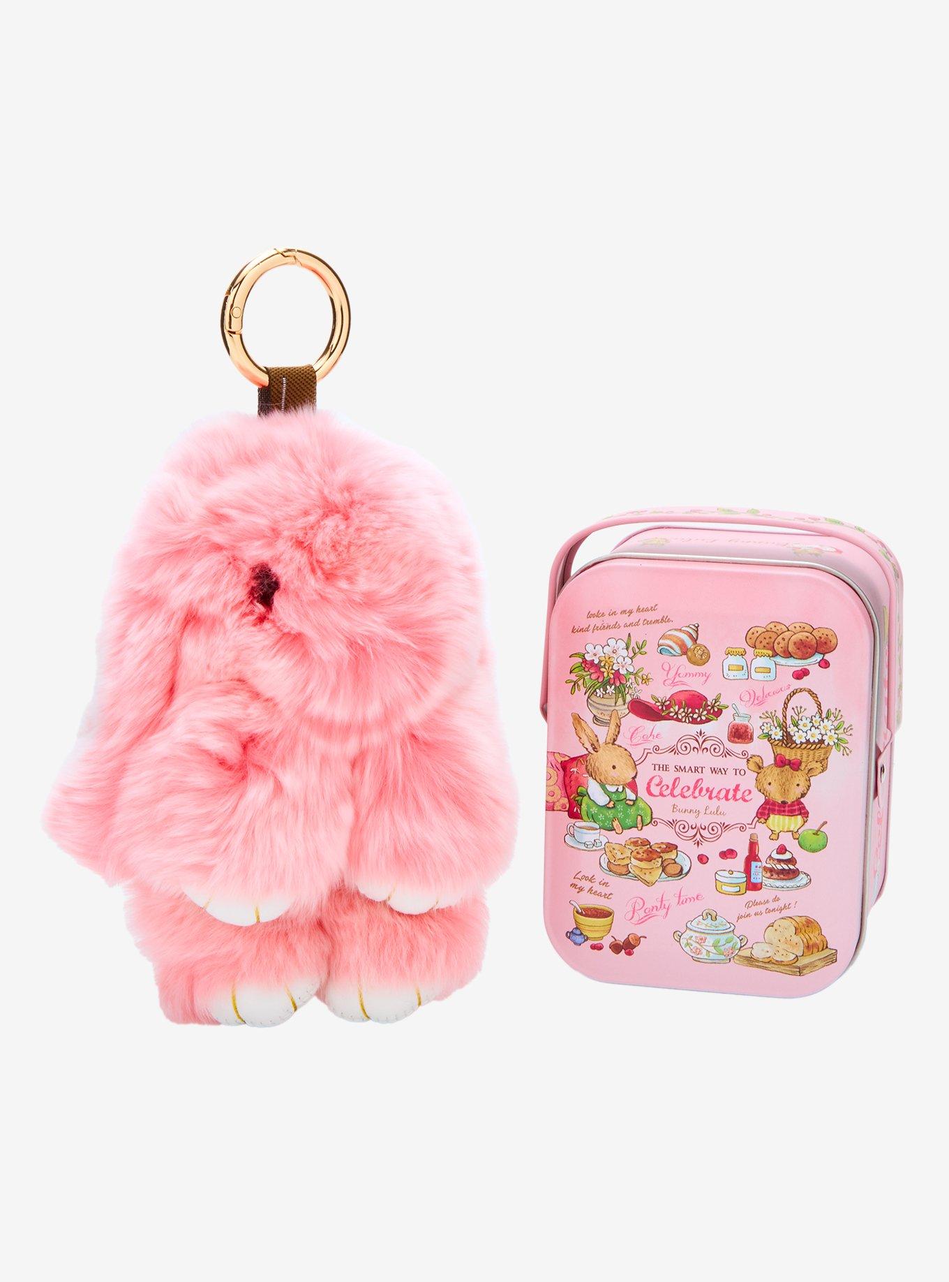 BunnyLulu Luckylulu Plush Keychain with Tin, , hi-res