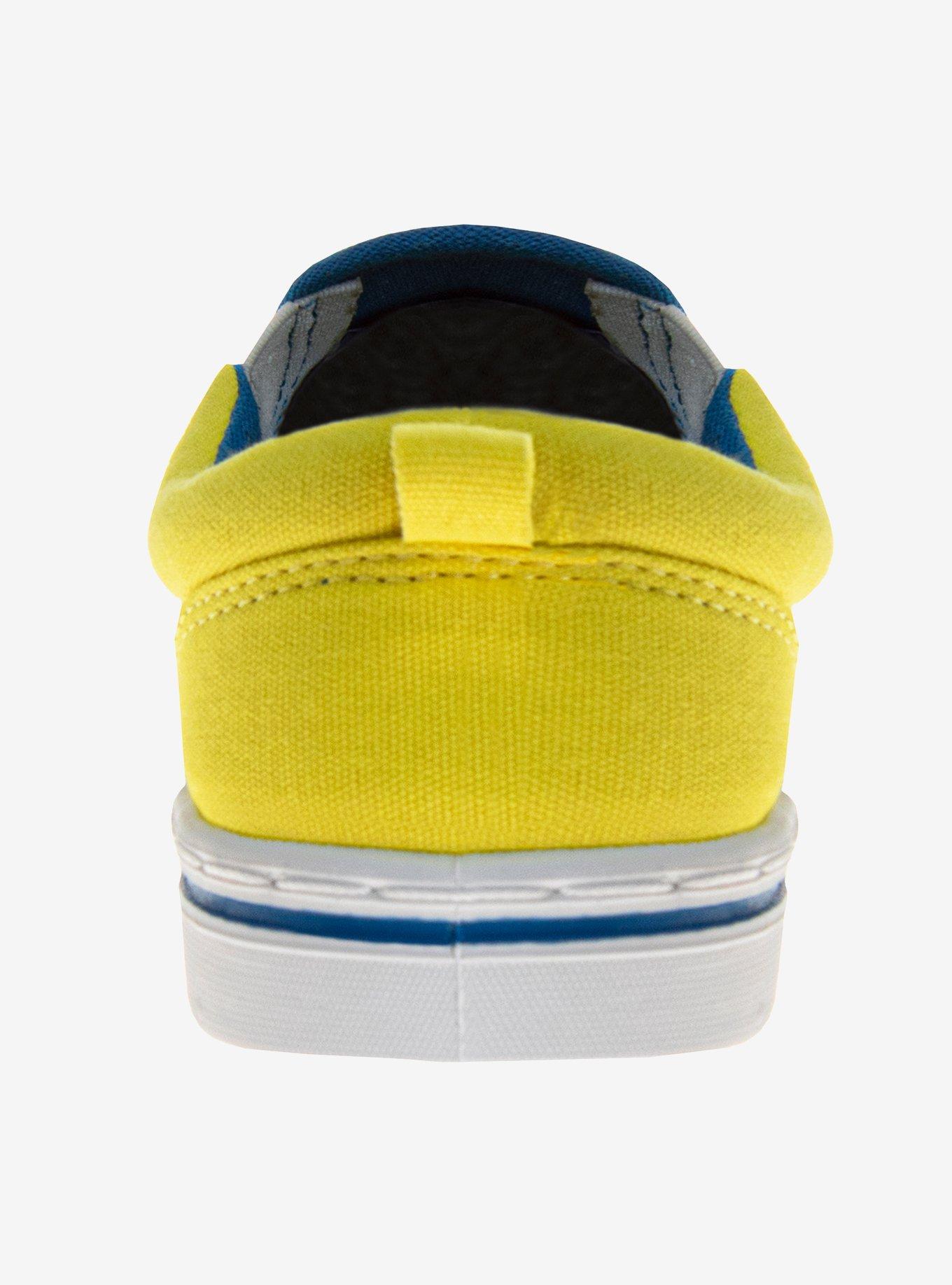 SpongeBob SquarePants and Patrick Slip-On Kids Canvas Sneakers, BRIGHT YELLOW, alternate