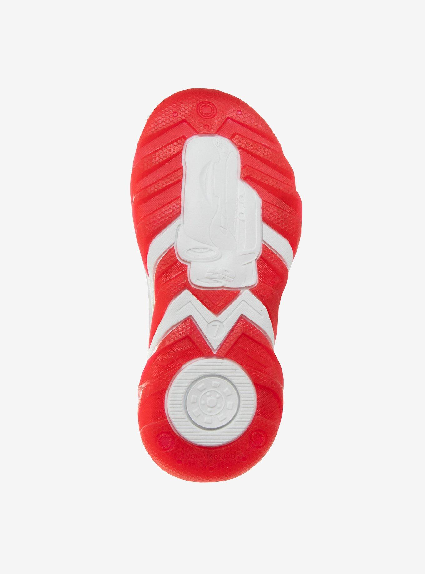Disney Pixar Cars Lightning McQueen Light Up Toddler & Little Kids Sneakers, RED, alternate