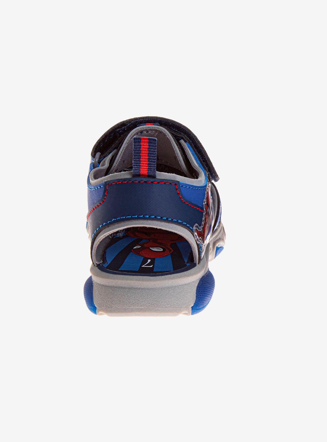 Marvel Spider-Man Toddler & Boys Closed Toe Sport Sandals, BLUE, alternate