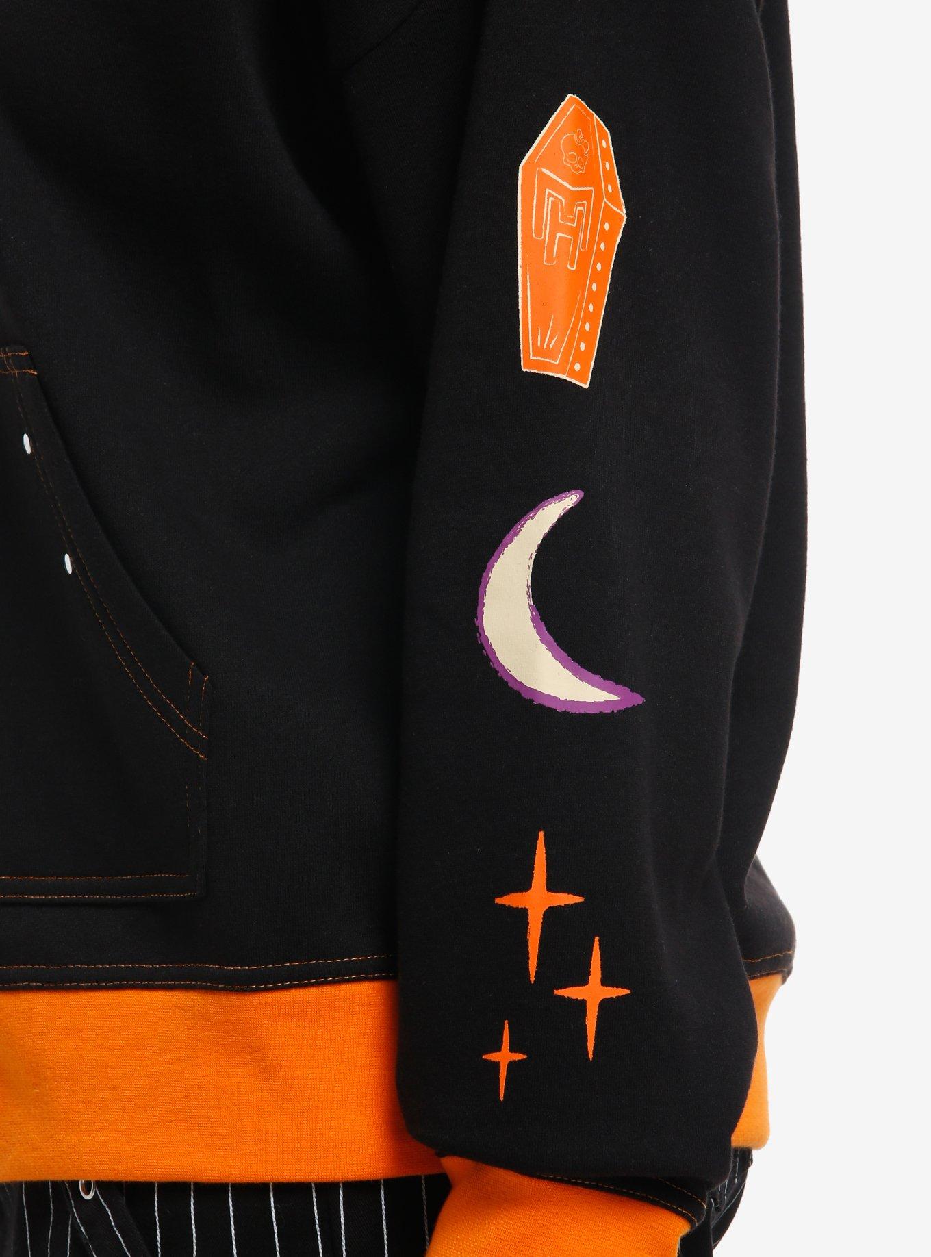 Monster High Halloween Icons Girls Hoodie, ORANGE, alternate