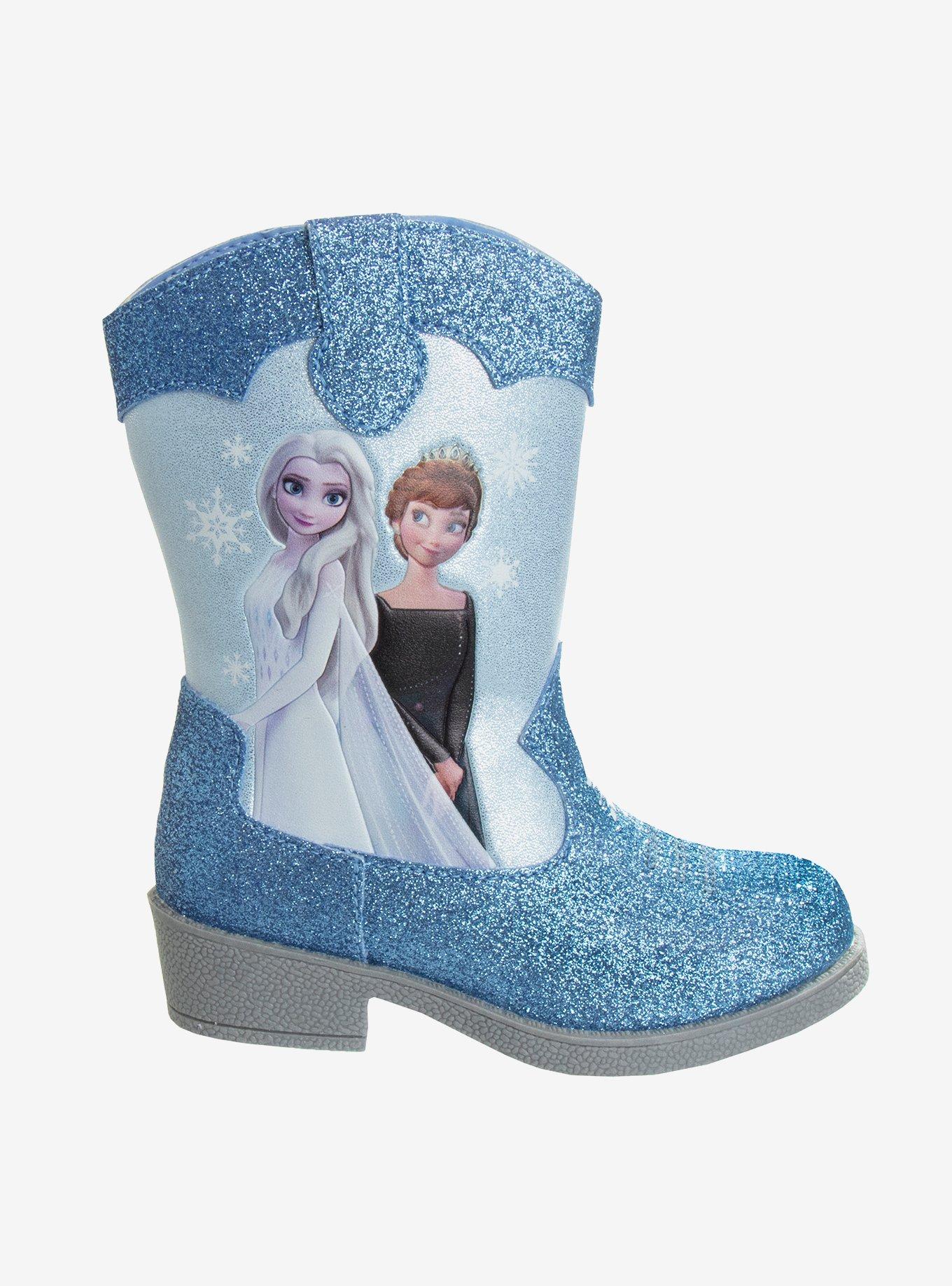 Disney Frozen Anna and Elsa Toddler & Girls Boots, , hi-res