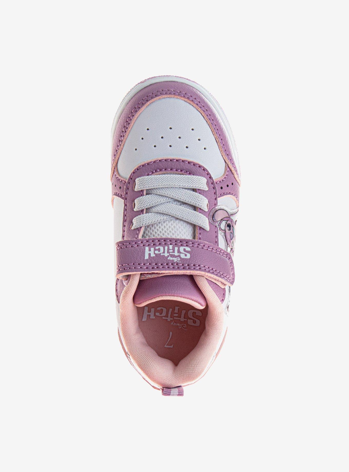 Disney Lilo & Stitch and Angel Toddler & Girls Skate Style Sneakers, PINK, alternate