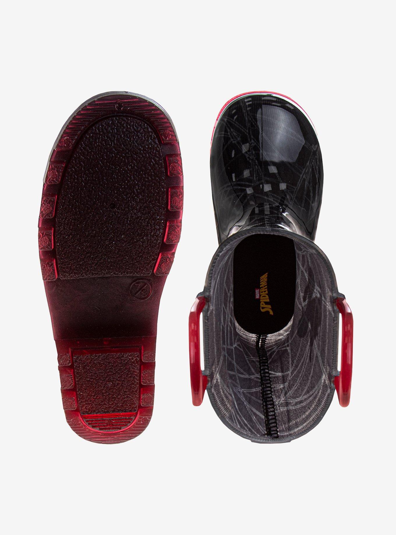 Marvel Spider-Man Toddler & Boys Rainboots, BLACK, alternate