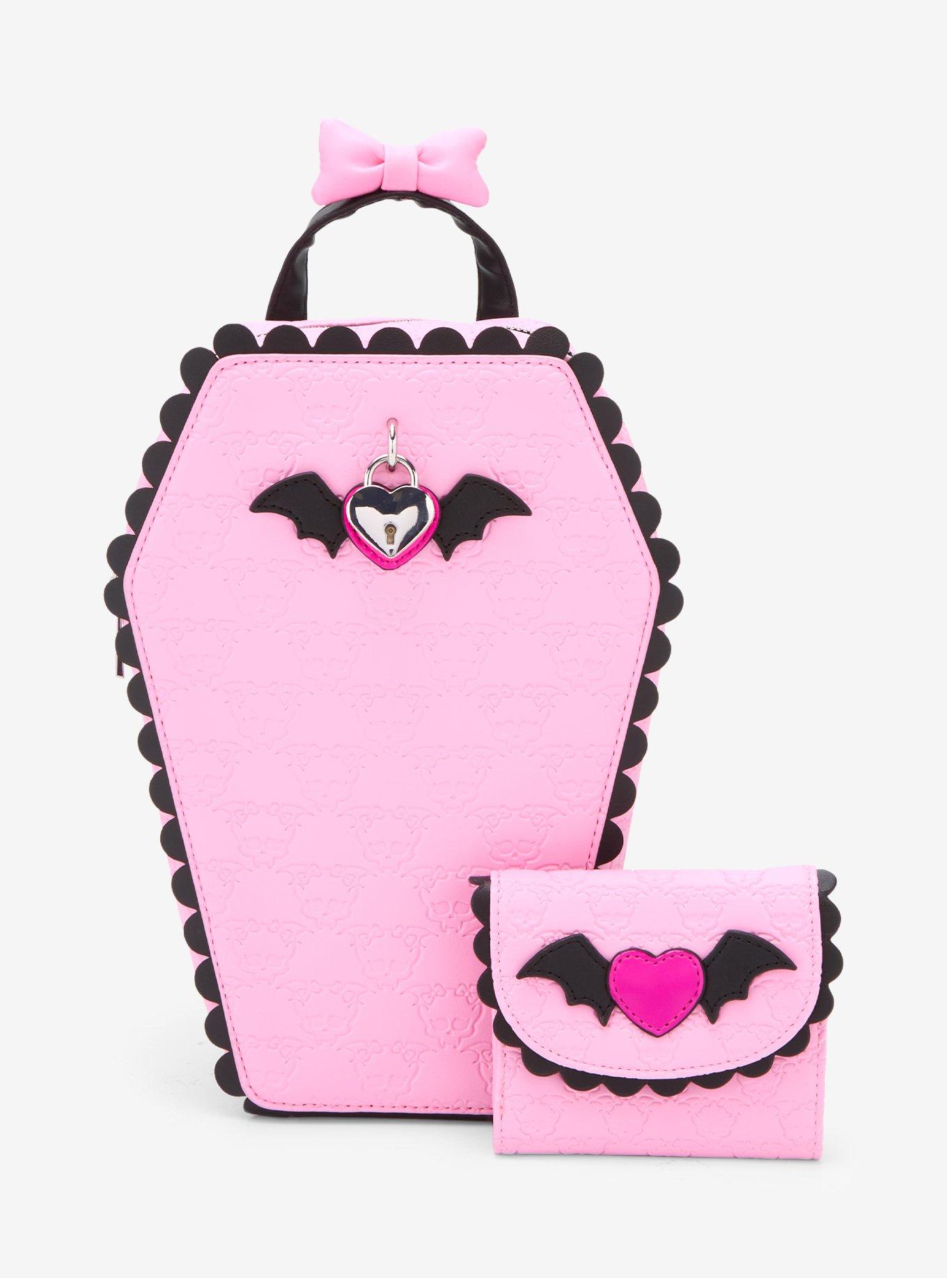 Monster High Draculaura Coffin Mini Wallet, , alternate