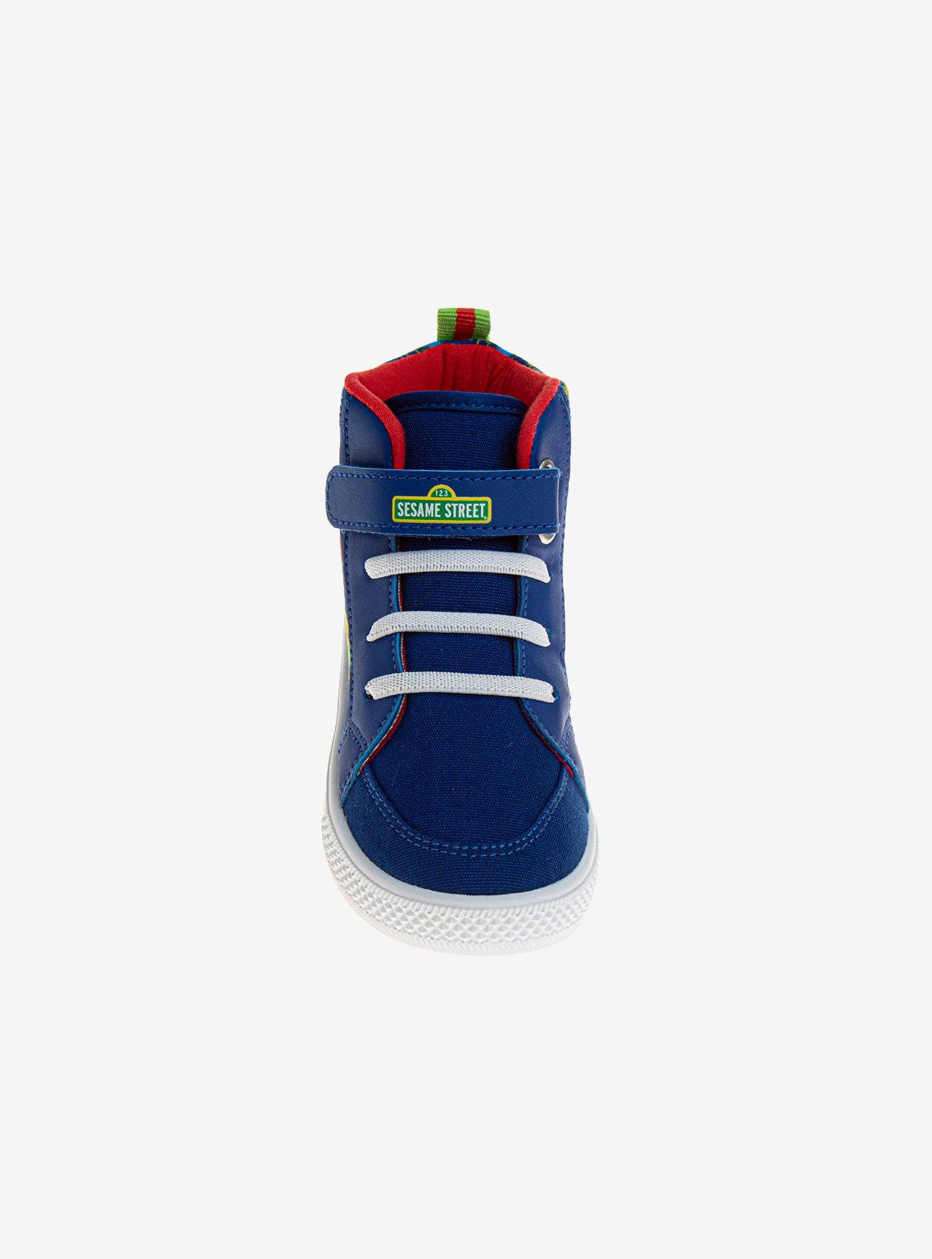 Sesame Street Toddler & Kids Elmo High Top Sneakers, BLUE, alternate