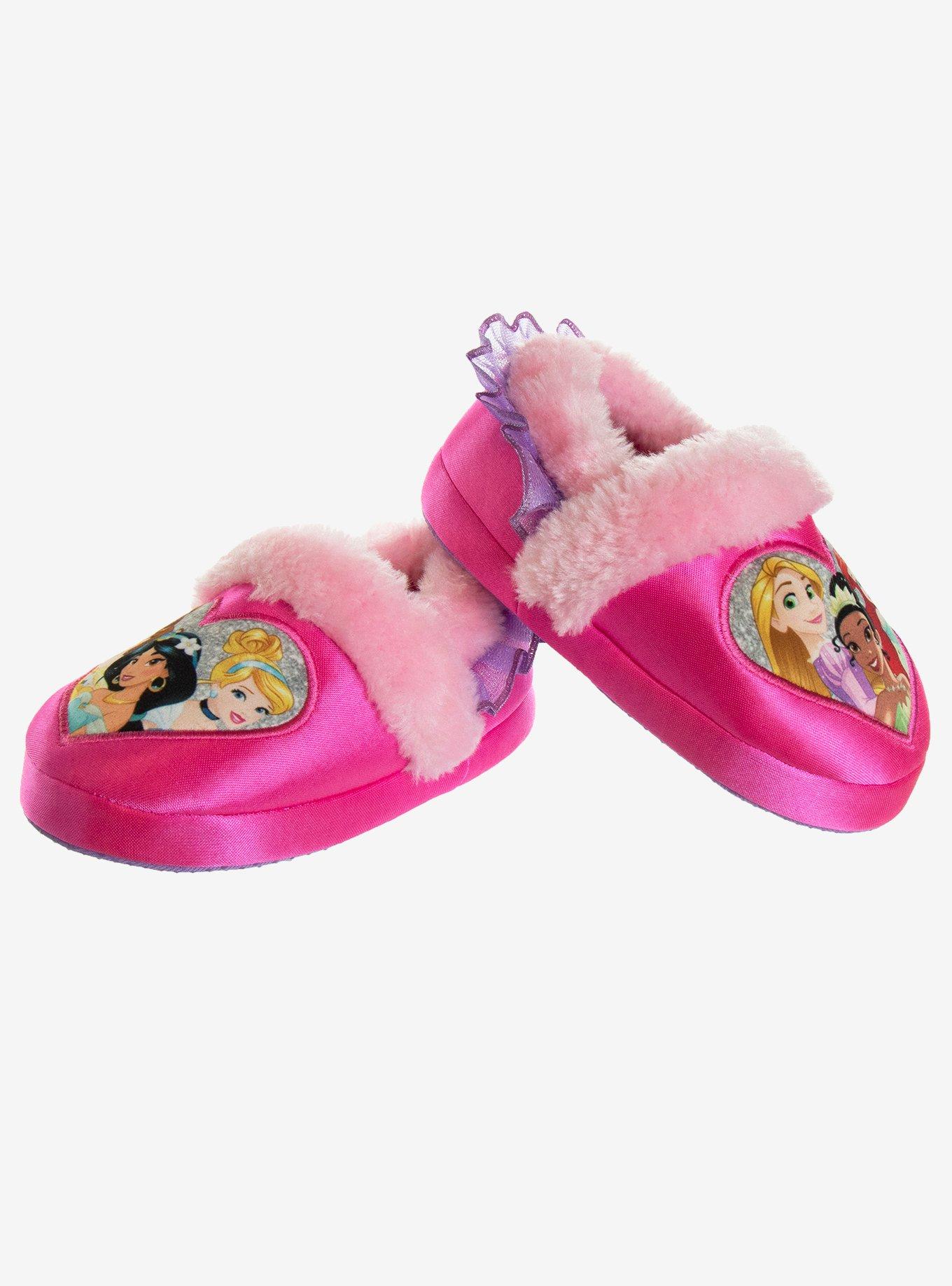 Disney Princesses Favorite Princess Toddler & Girls Slippers, PINK, alternate