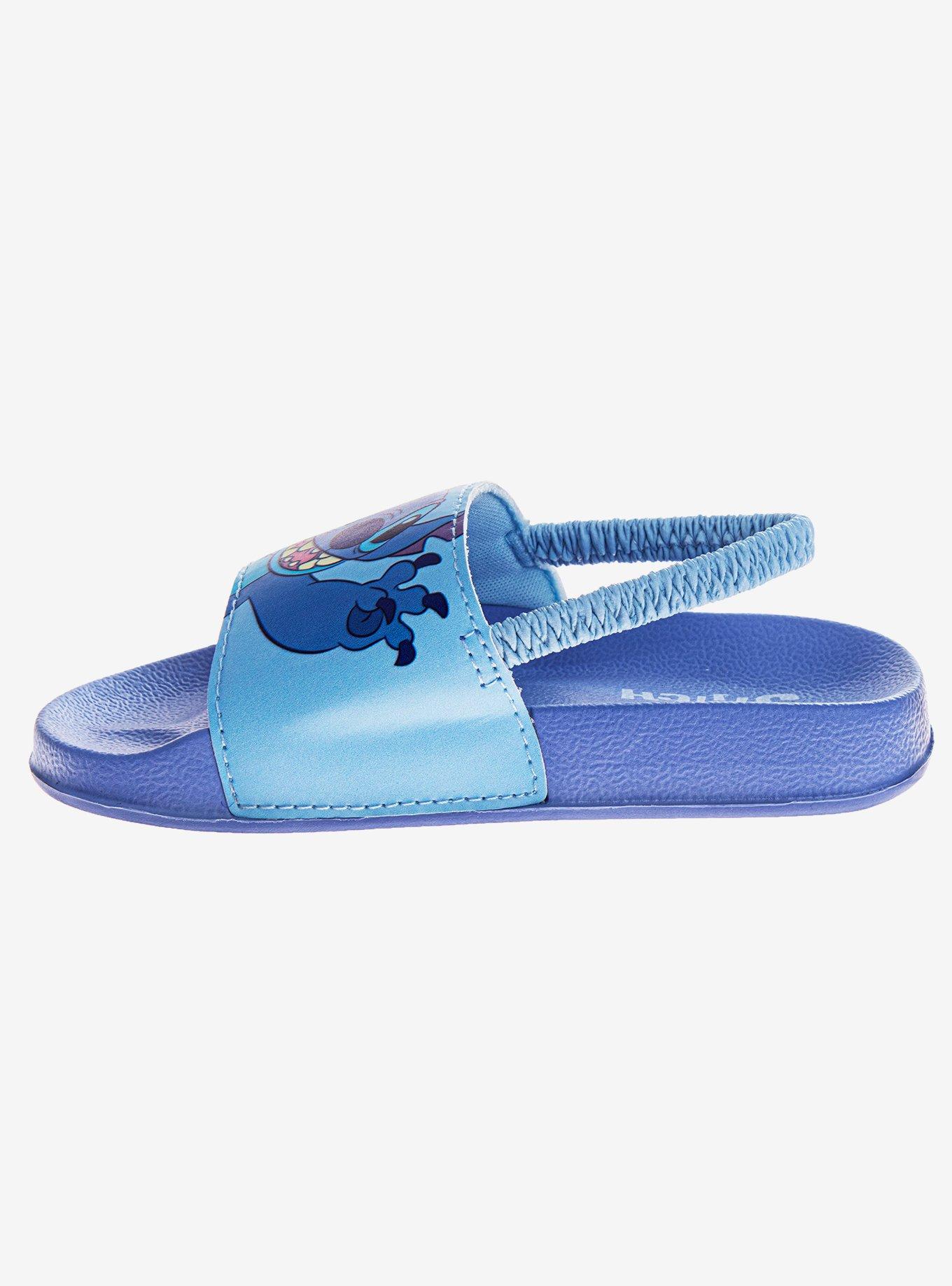 Disney Lilo & Stitch Toddler & Girls Dual Sizes Slide Sandals, PURPLE, alternate