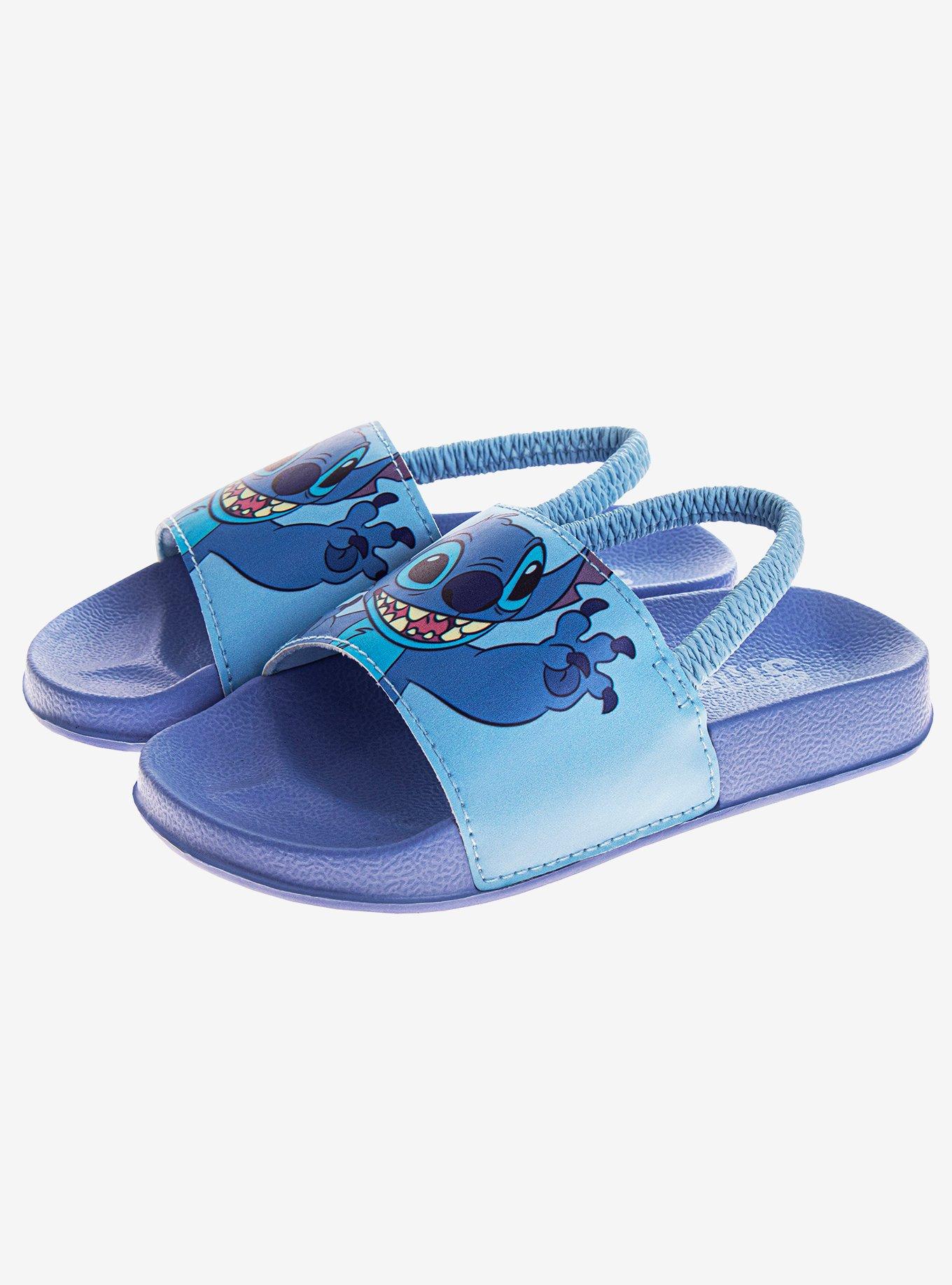 Disney Lilo & Stitch Toddler & Girls Dual Sizes Slide Sandals, PURPLE, alternate