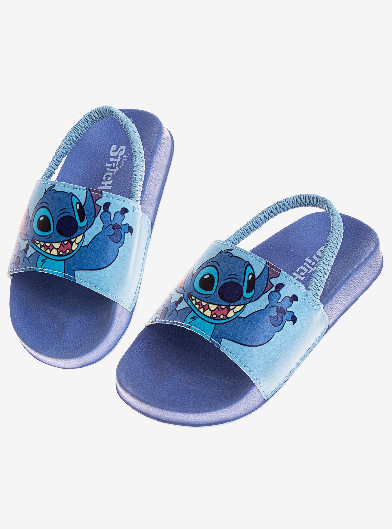 Disney Lilo & Stitch Toddler & Girls Dual Sizes Slide Sandals, PURPLE, alternate