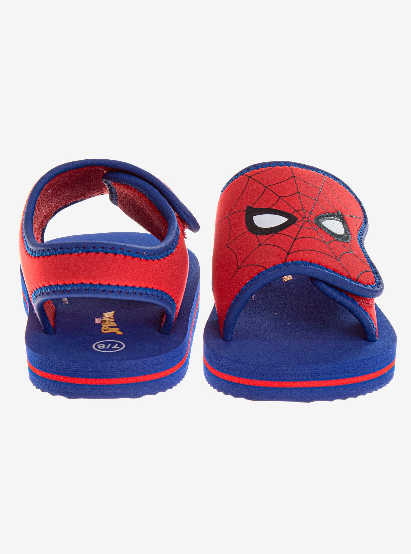 Marvel Spider-Man Toddler & Boys Sandals, RED, alternate