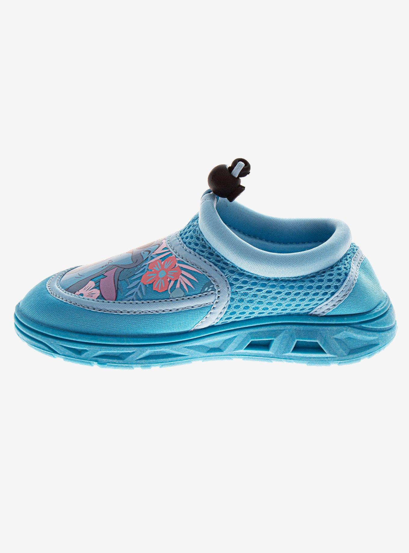 Disney Lilo & Stitch Angel Toddler & Girls Dual Sizes Water Shoes, BLUE, alternate