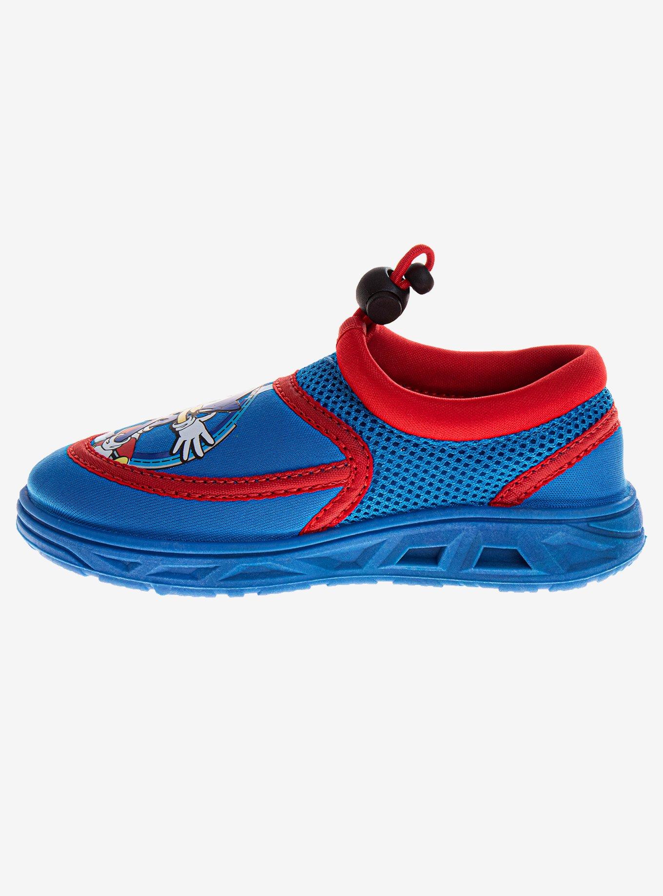 Sonic The Hedgehog Toddler & Boys Dual Sizes Water Shoes, BLUE, alternate