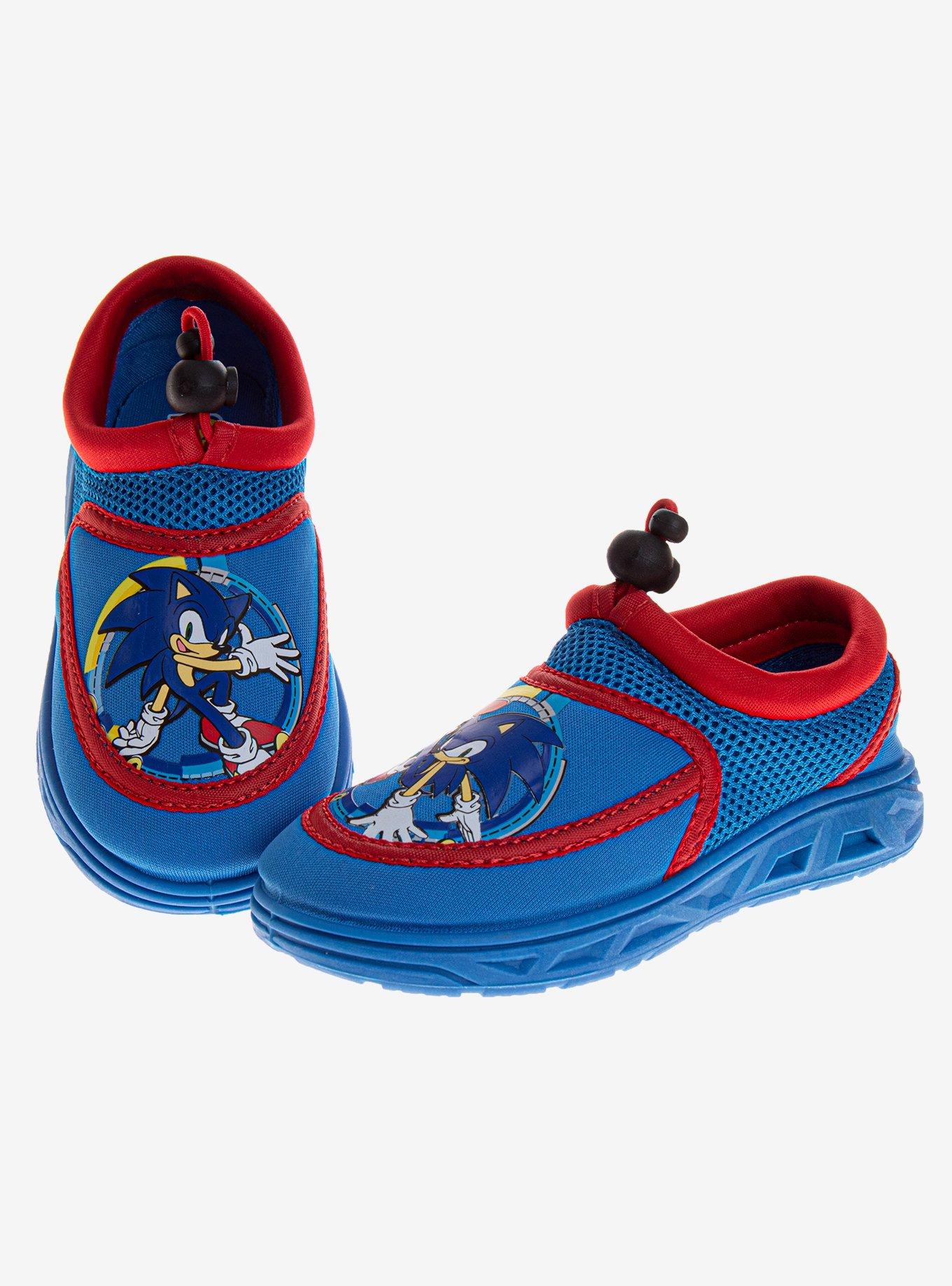 Sonic The Hedgehog Toddler & Boys Dual Sizes Water Shoes, BLUE, alternate