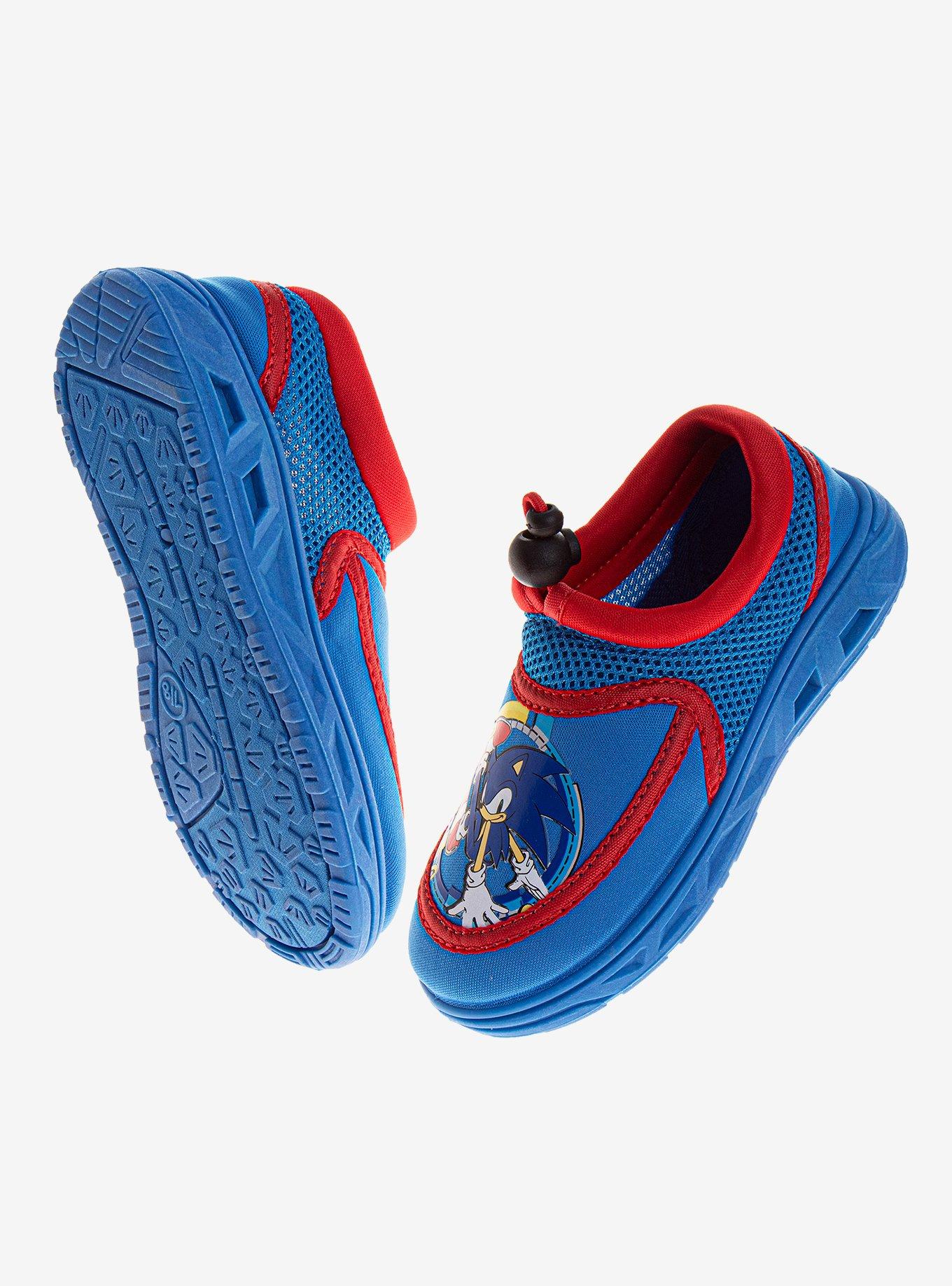 Sonic The Hedgehog Toddler & Boys Dual Sizes Water Shoes, BLUE, alternate