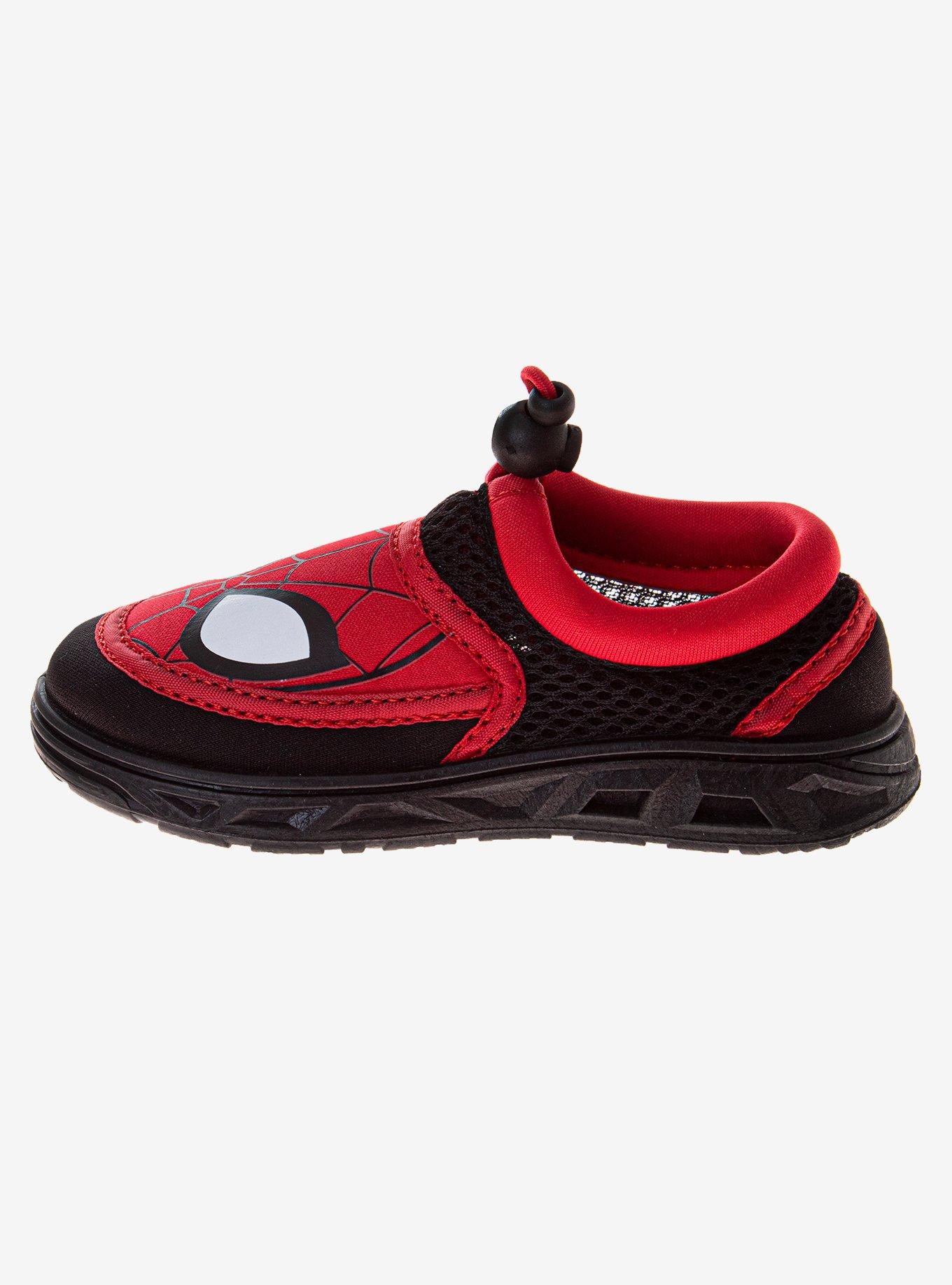 Marvel Spider-Man Toddler & Boys Dual Sizes Water Shoes, RED, alternate