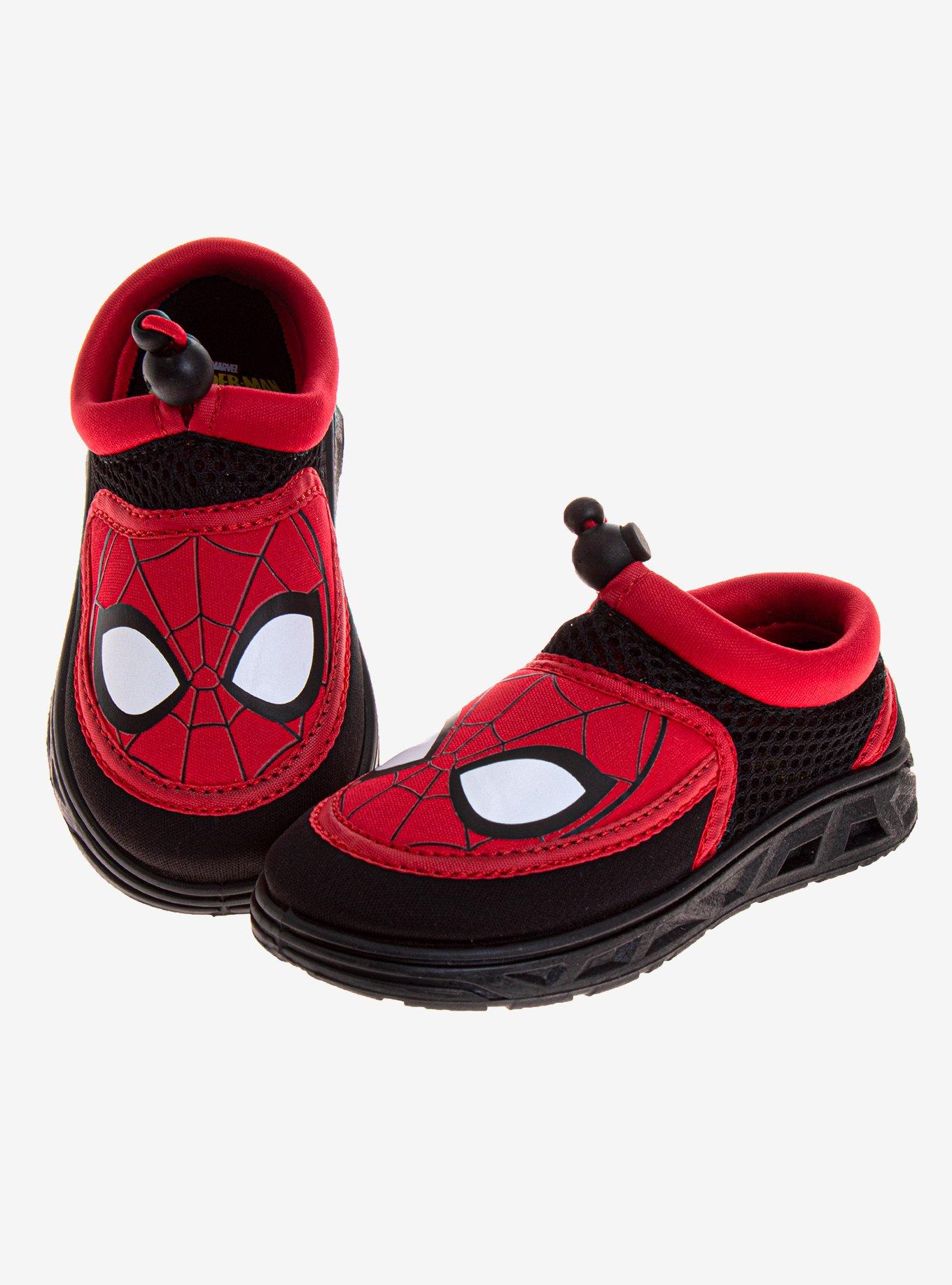 Marvel Spider-Man Toddler & Boys Dual Sizes Water Shoes, RED, alternate