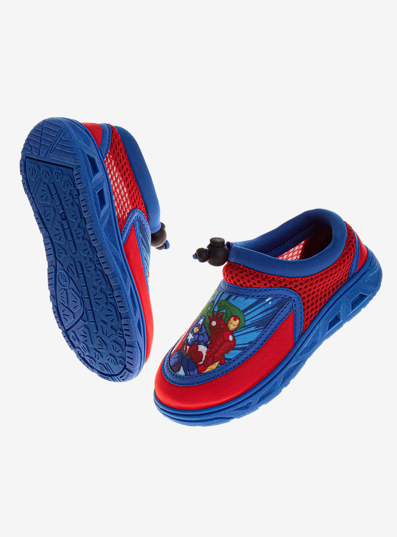 Marvel Avengers Super Heroes Toddler & Boys Water Shoes, RED, alternate