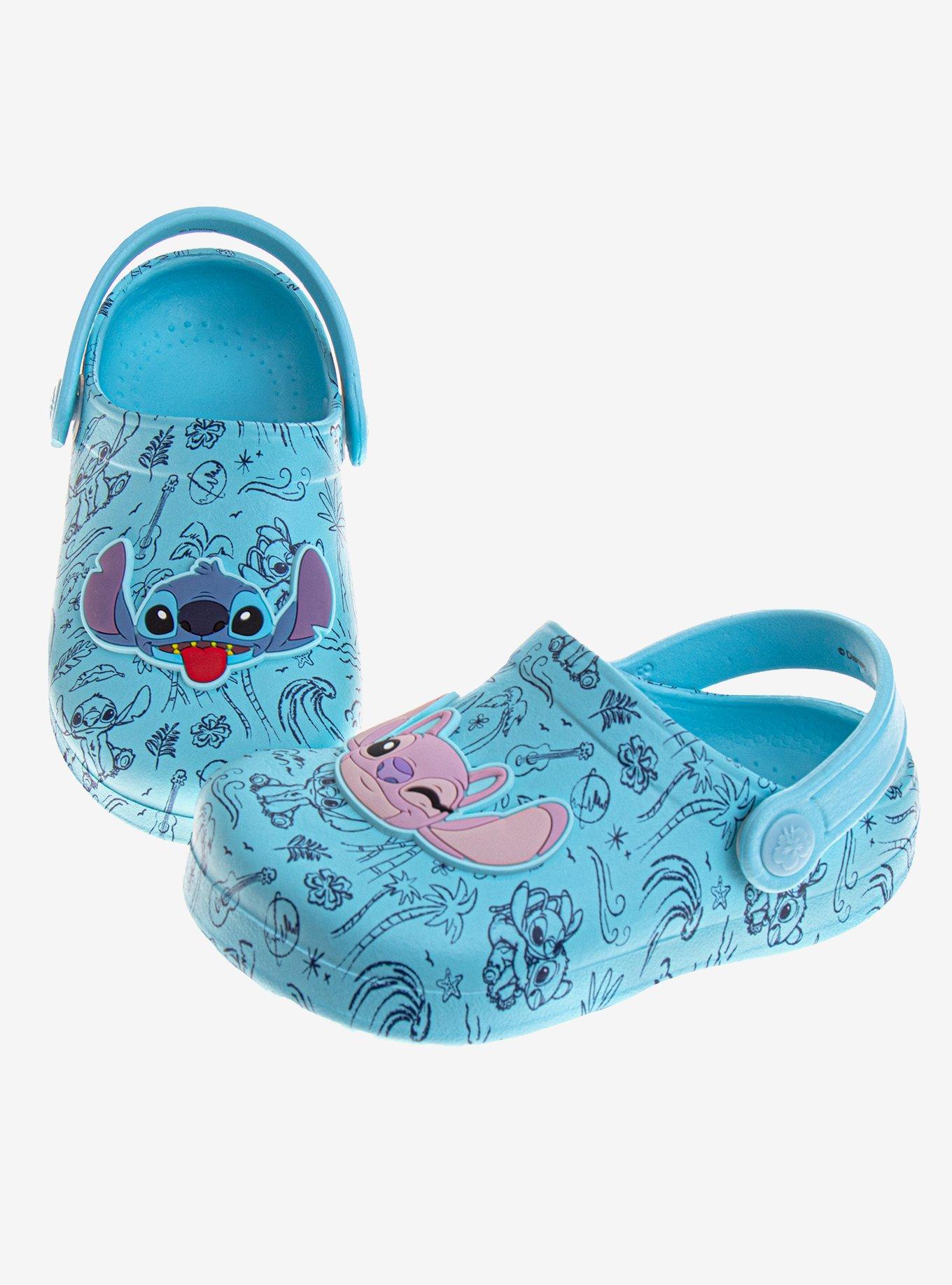 Disney Lilo & Stitch & Angel Toddler & Girls Dual Sizes Clogs, BLUE, alternate